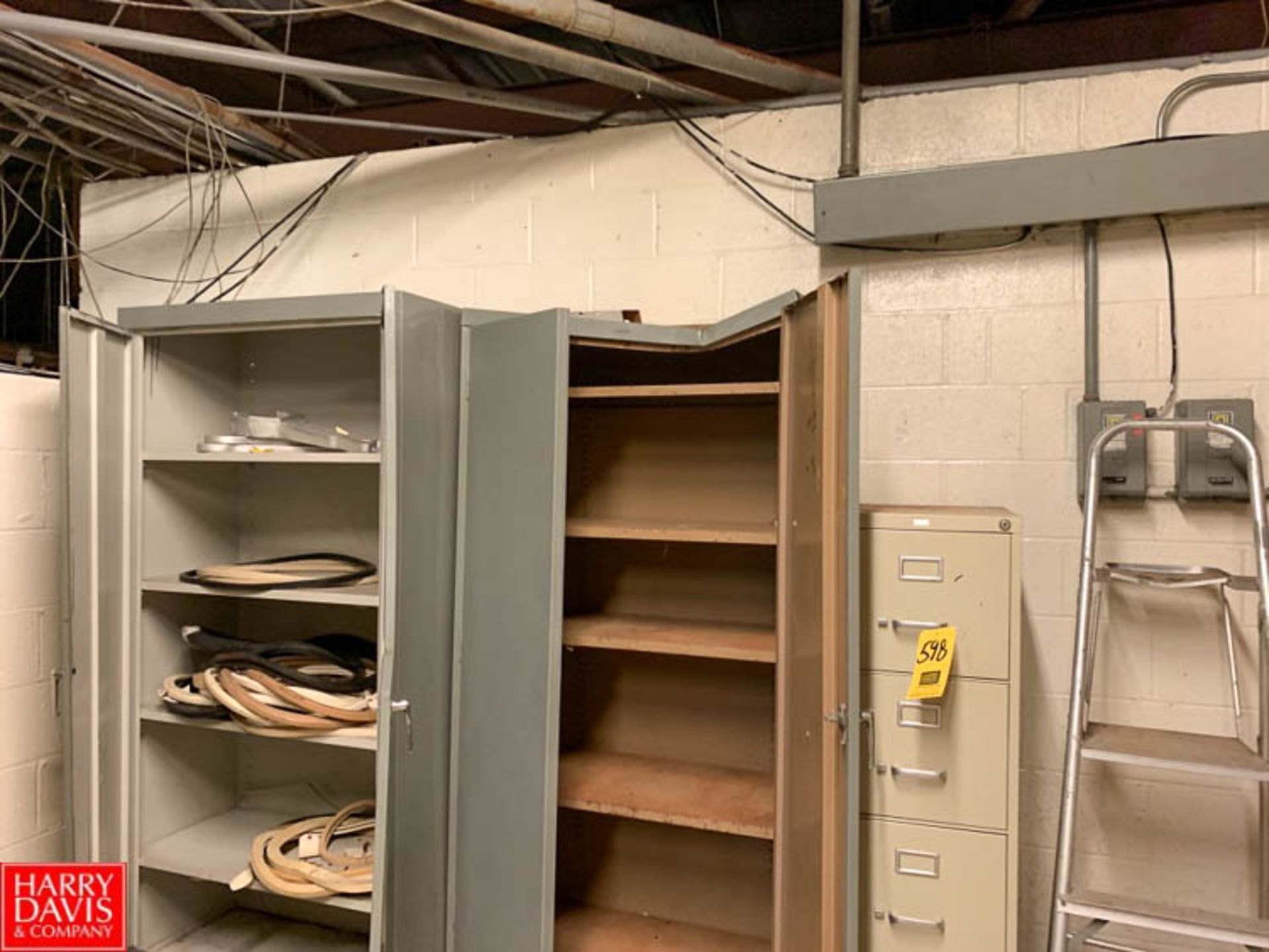 Tank, Gaskets and Cabinets Rigging Fee: $25