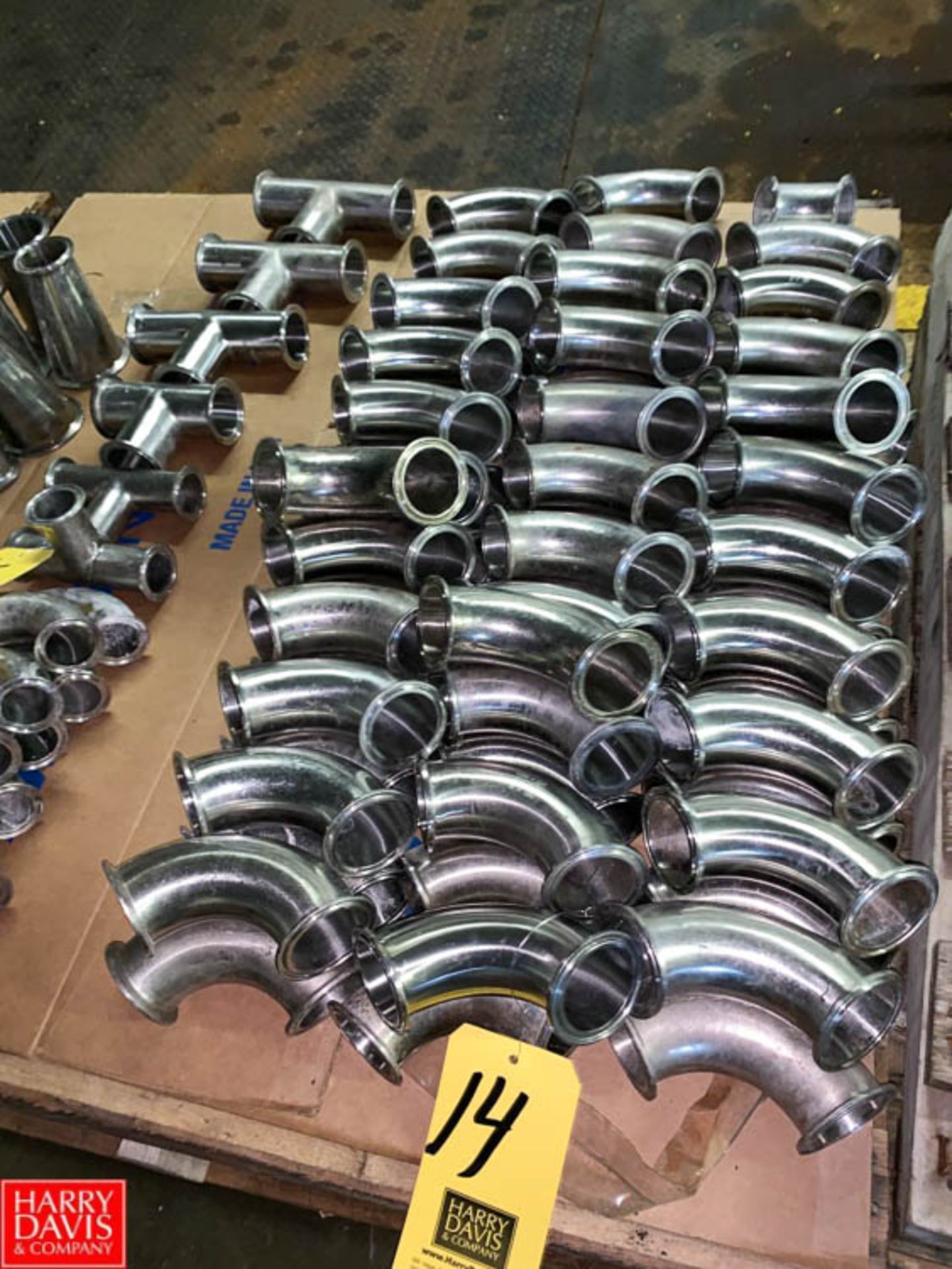 2" S/S 90º Elbows and Clamp Type - Rigging: $50