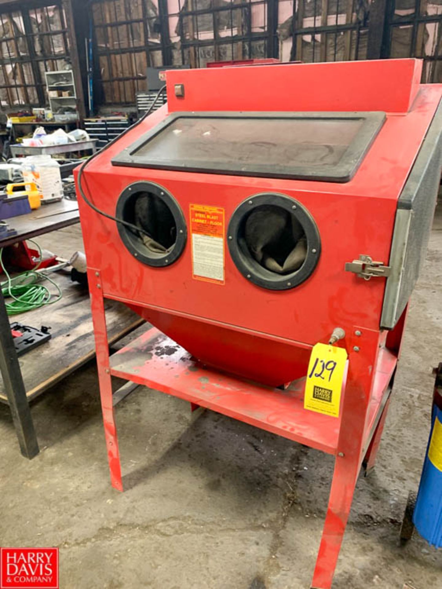 Central Steel Blast Cabinet