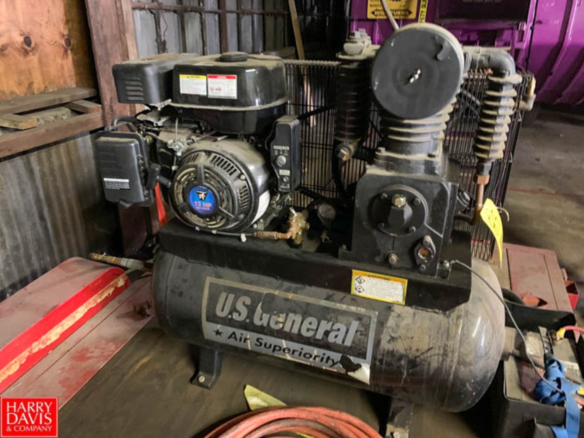 US General 13 HP Air Compressor