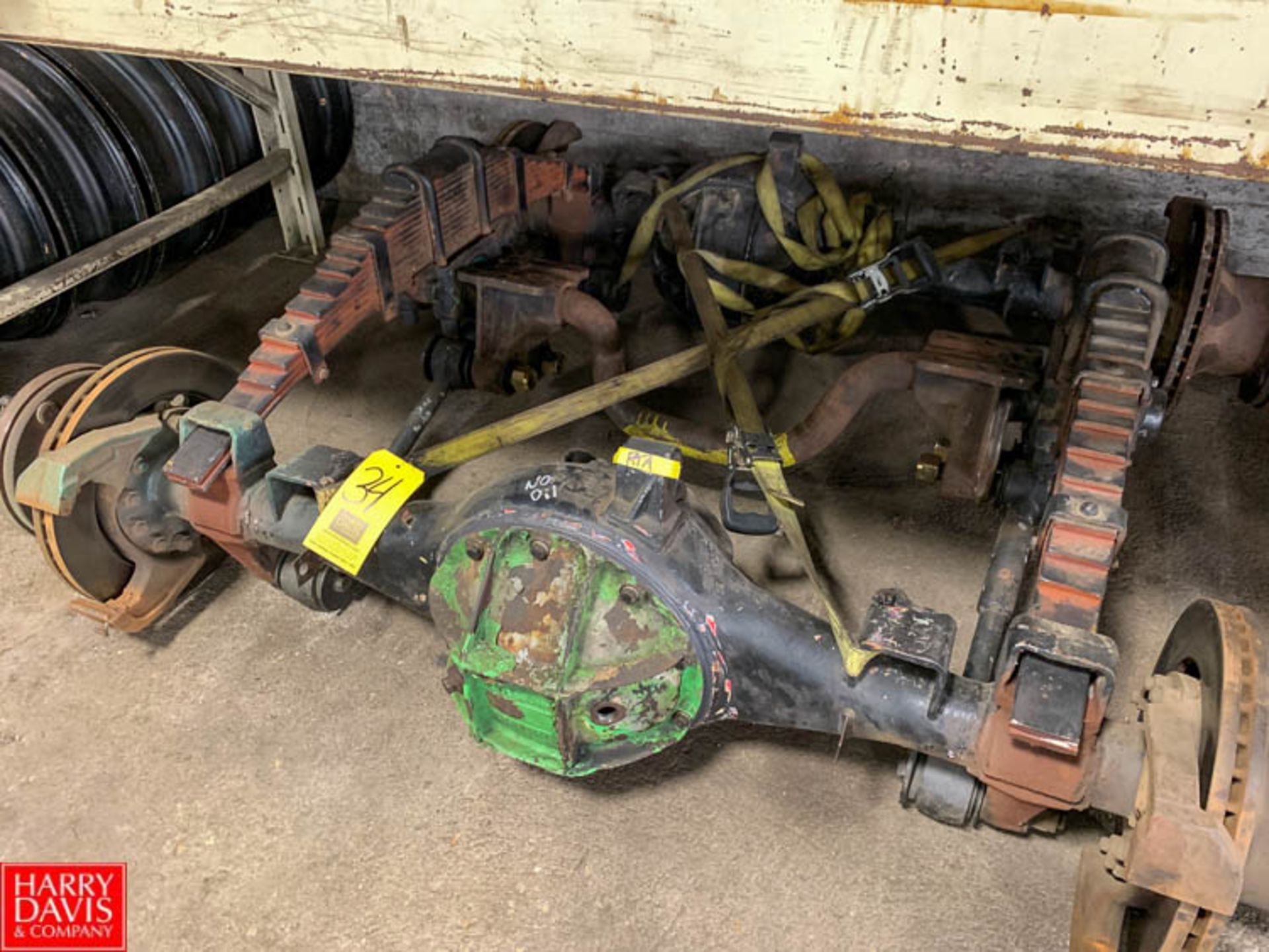 Rear Drive Unit with Leaf Springs, Axle Housings, Hubs and Calipers Rigging Fee: $25