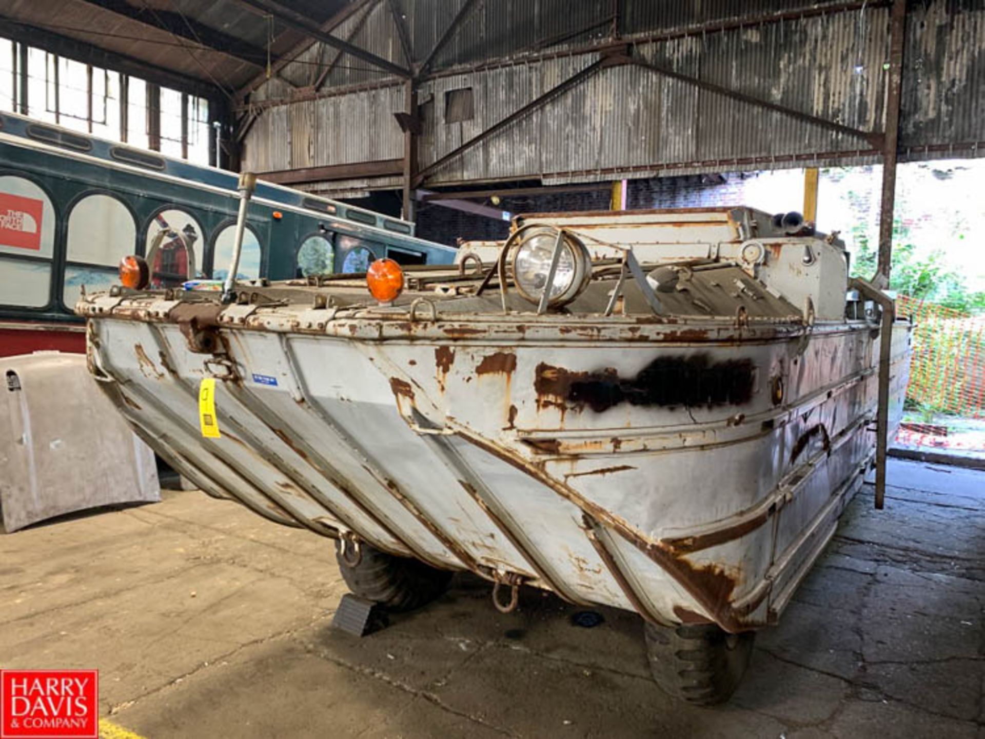 Dukw Boat Hull, Unfinished