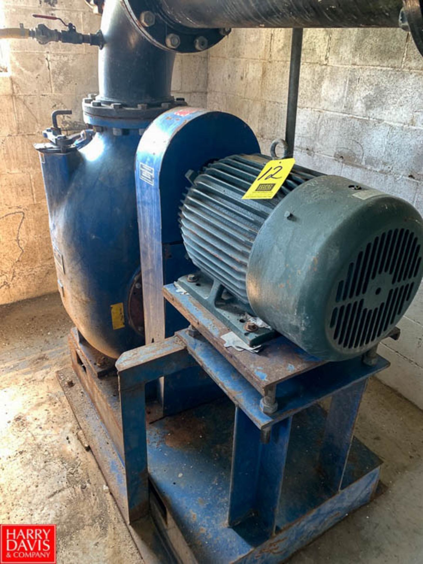 Gorman Rupp 50 HP Self-Priming Centrifugal Pump, Model 116B596-T10AAB0B