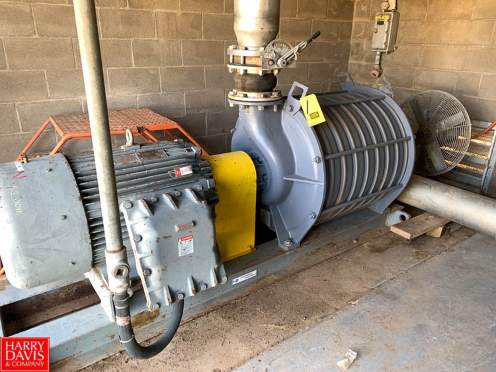 Continental Industrial 75 HP Methane Blower, Model 80601A