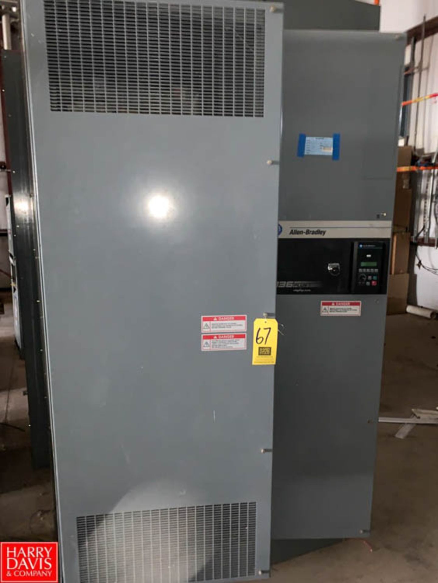 Allen Bradley 1336 Plus II Variable Frequency Drive Panel