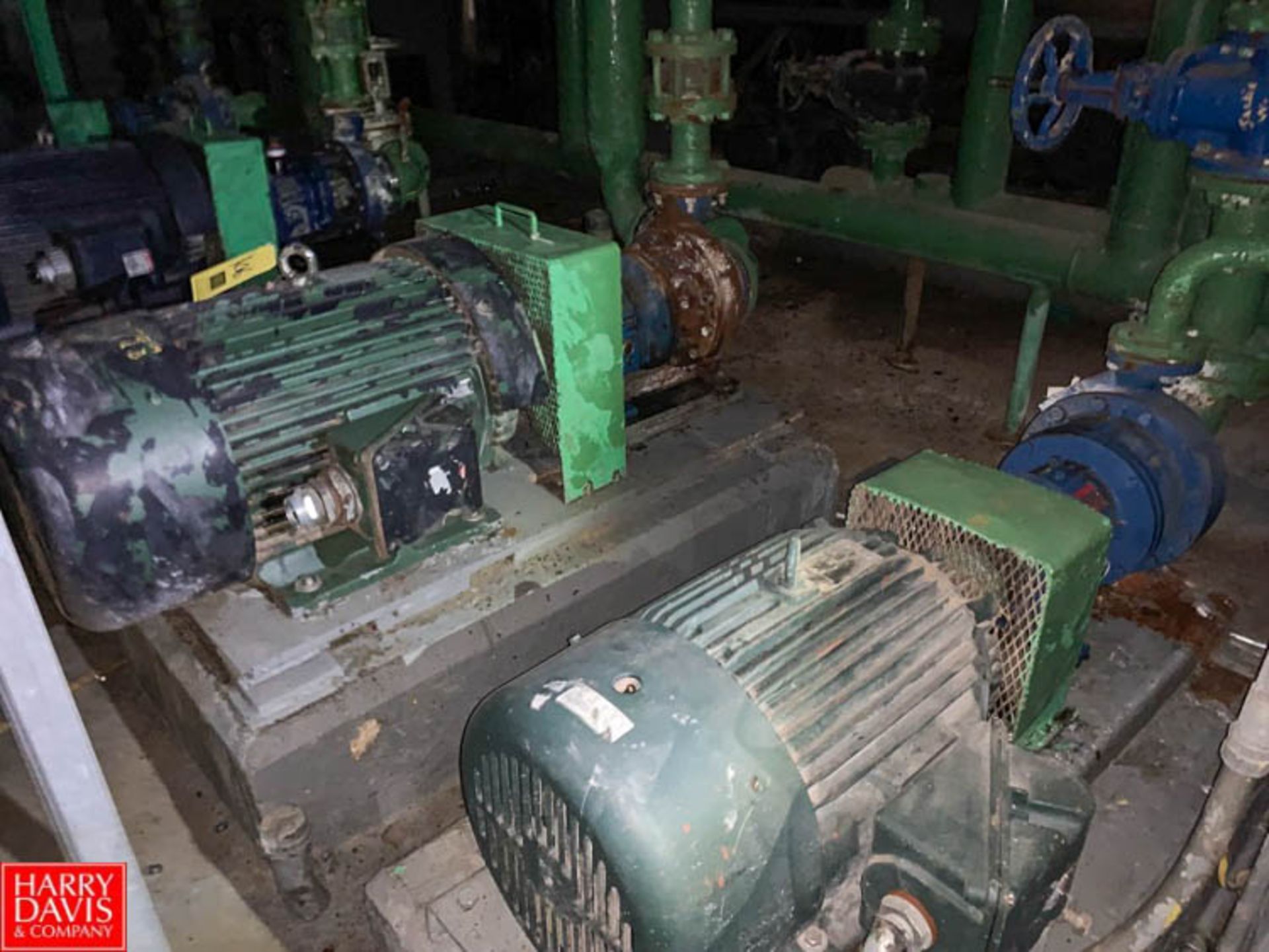(9) Griswold, Peerless and other Pumps, Up to 100 HP 100 HP and 40 HP Pump, All Photos Shown In This