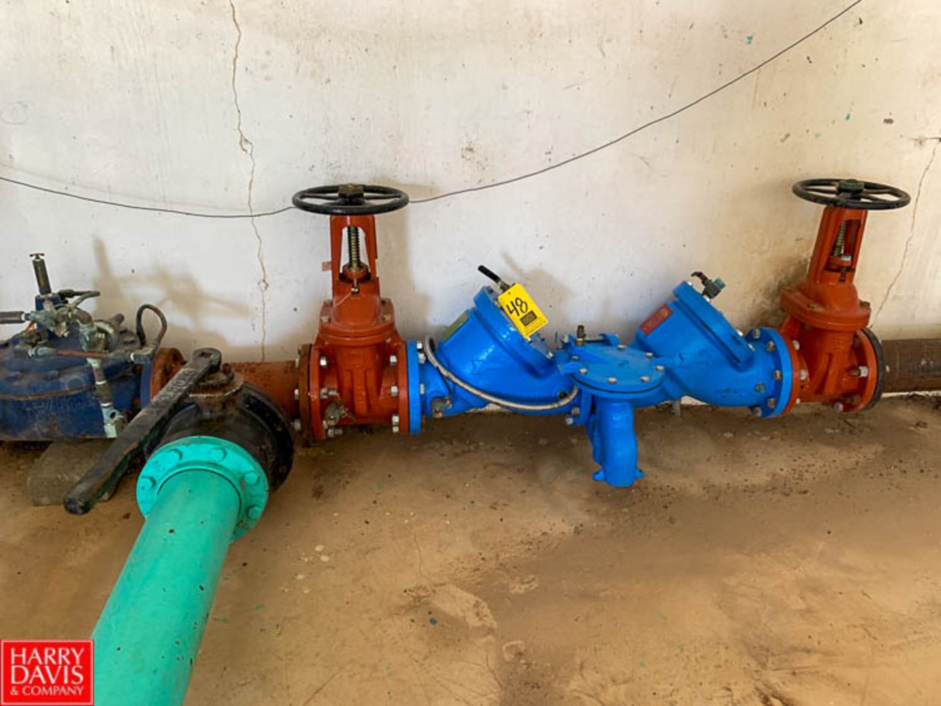 Backflow Preventers and Gate Valves, Gorman Rupp 60 Series Pump with Trap, Industrial Combustion