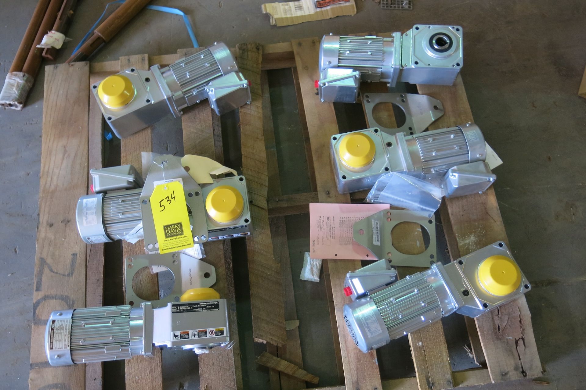 (11) Sumitomo Gear Reducing Drives and (8) Altex Gear Reducing Drives, up to 1 HP