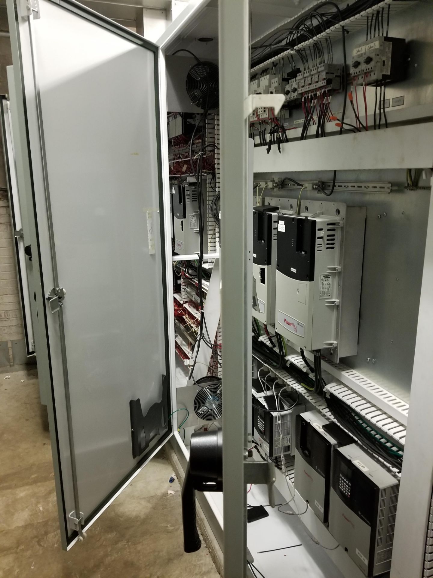 (14) Allen Bradley Power Flex 70 Variable Frequency Drives up to 50 HP and (2) AB PLC Controllers - Image 2 of 2