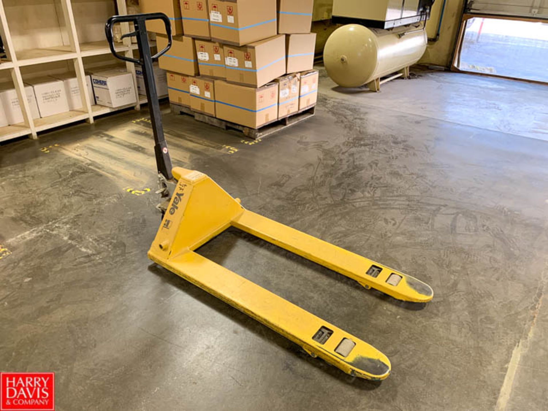 Yale Pallet Jack Rigging Fee: $15