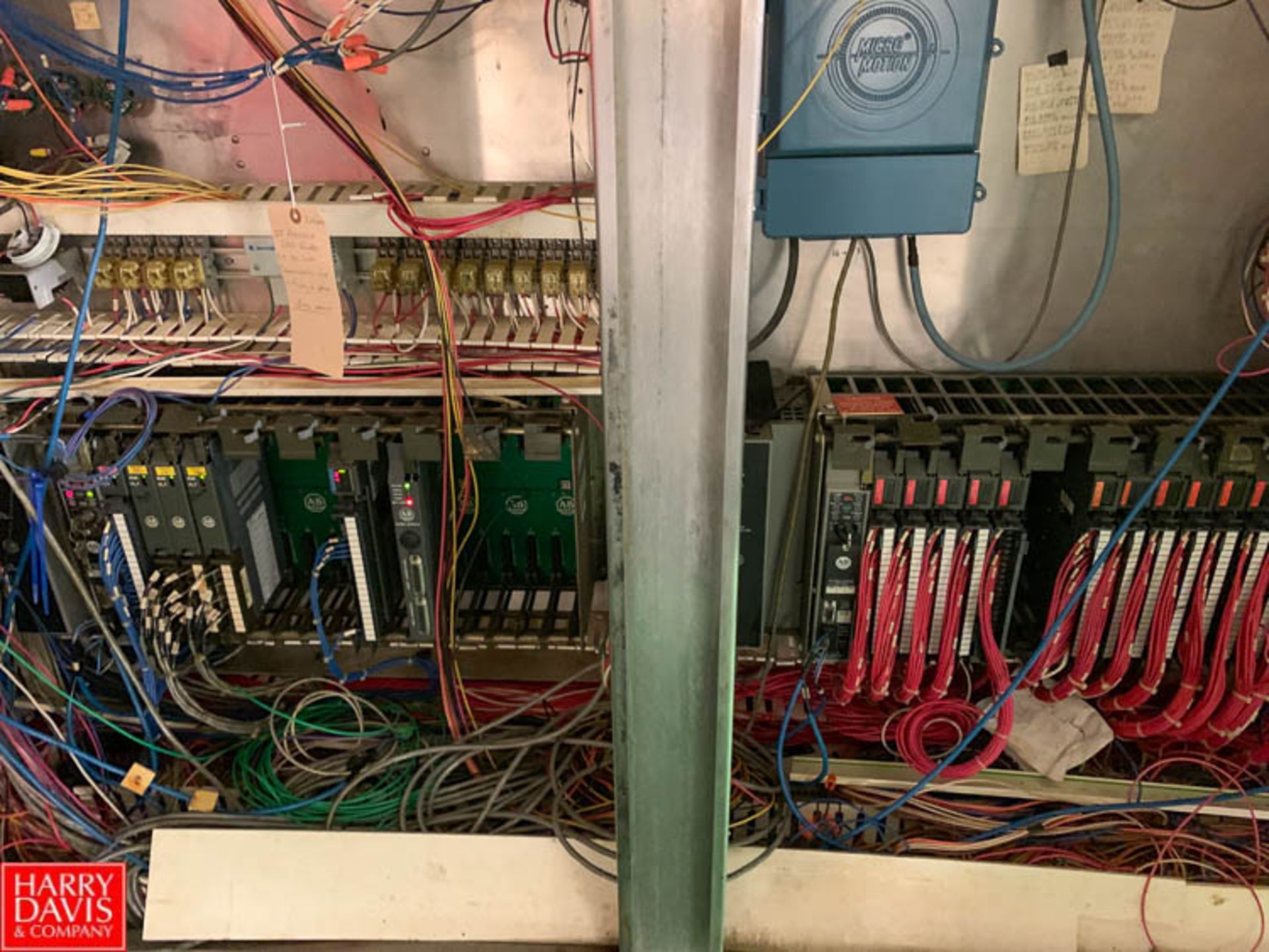 Allen Bradley Programmable Logix Controls with Honeywell Chart Recorder, Vat Control Switch, Rack - Image 2 of 2