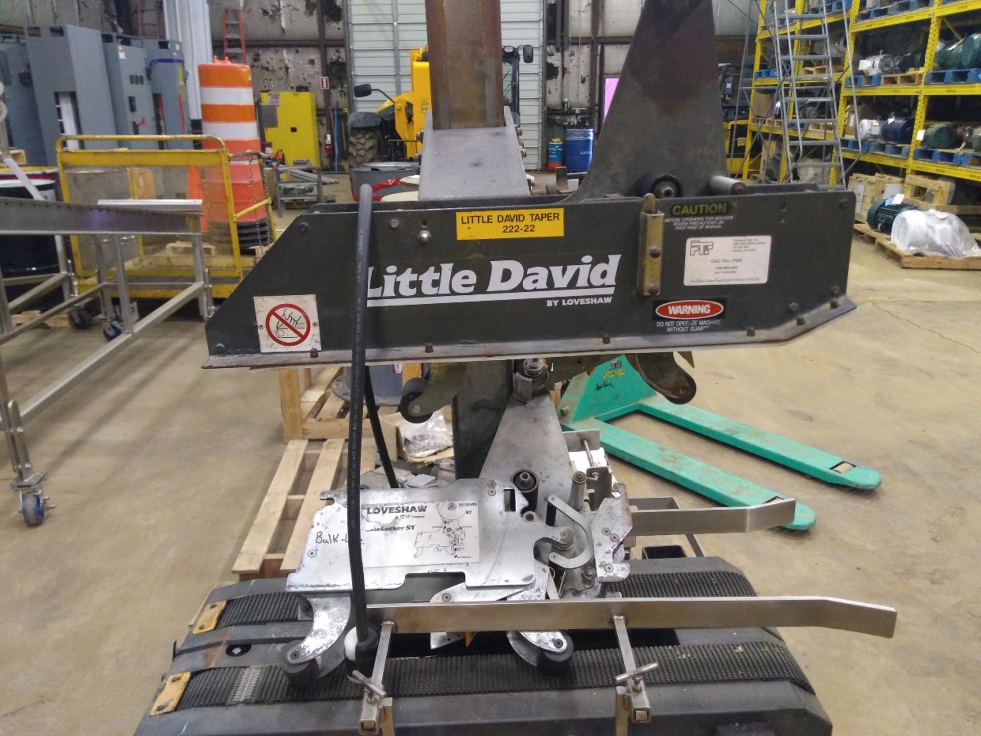 Little David Case Taper Model LD7D ** Located in Spencer, Wisconsin Rigging Fee: $75 *LOCATED IN: