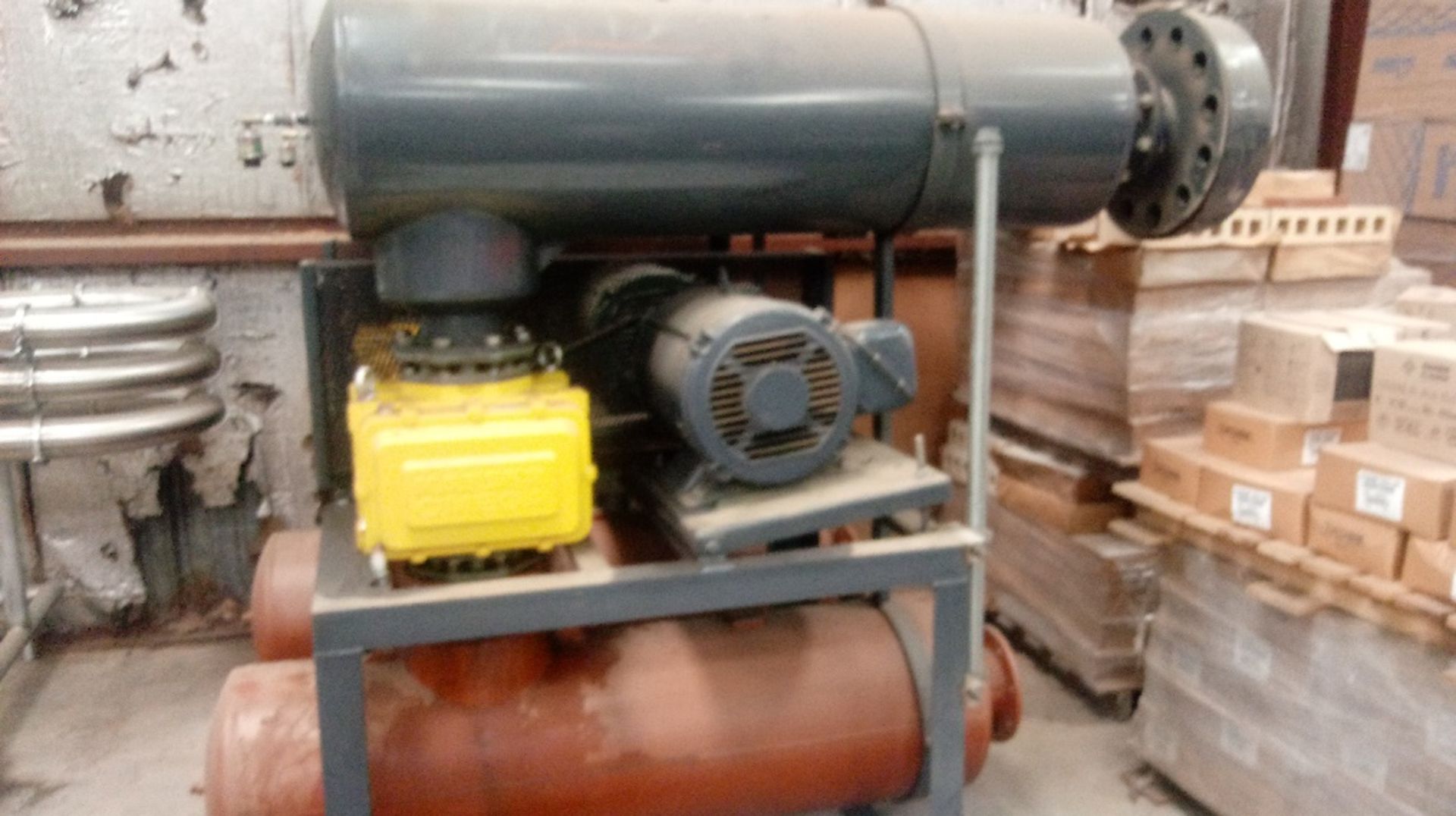 2011 Kaeser Omega 61 Aeration Blower : SN 1173, with 50 HP Motor Rigging Fee: $100 *LOCATED IN: