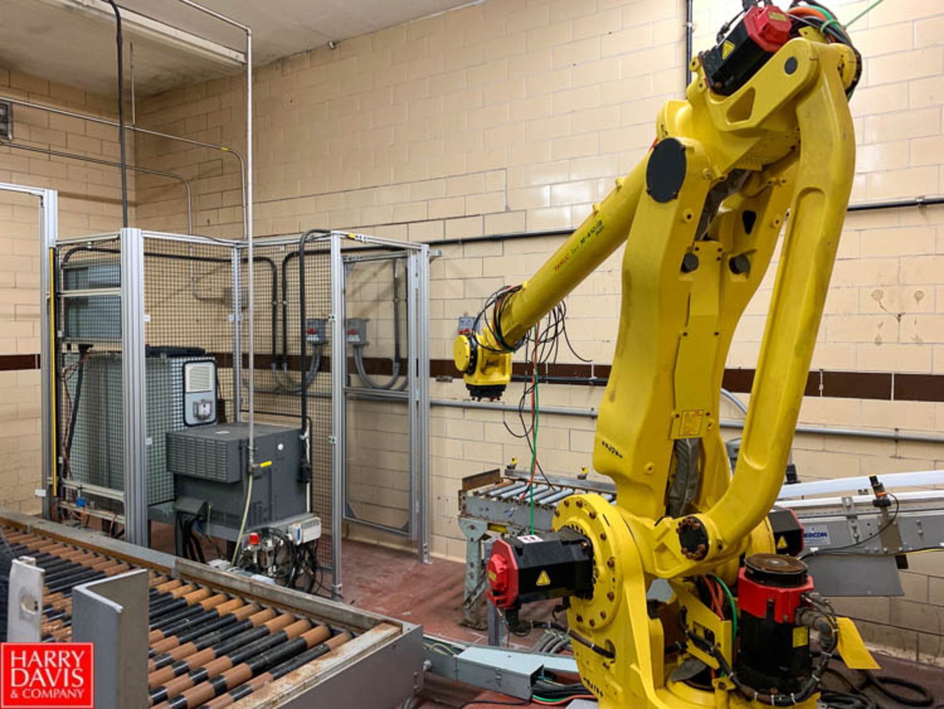 Fanuc Robot, Model M-410id-140, with Handheld Controller and R-301B Power Supply Rigging Fee: $