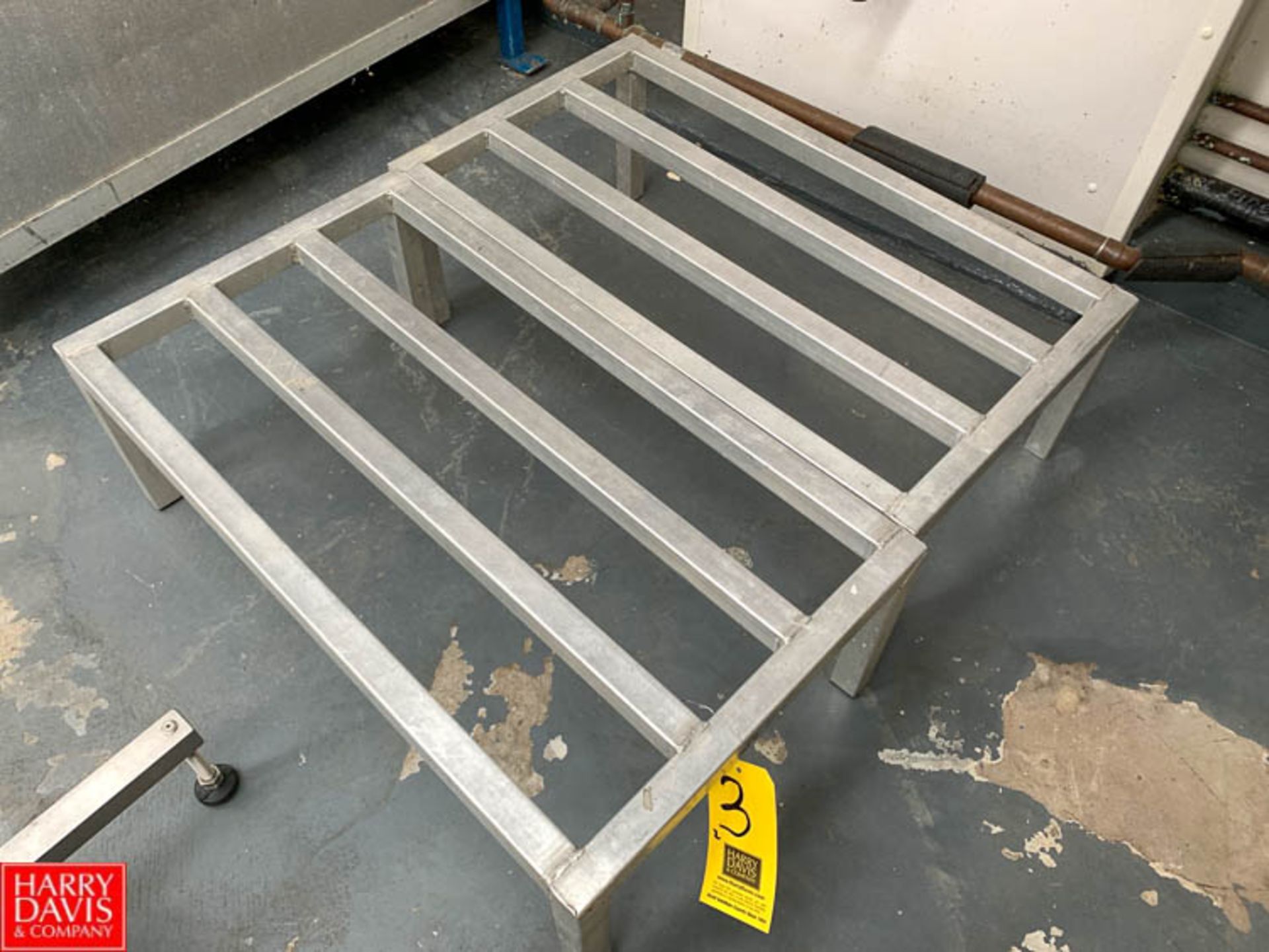 Win Holt Aluminum Storage Racks Location: Long Island City, New York Rigging Prices: $50