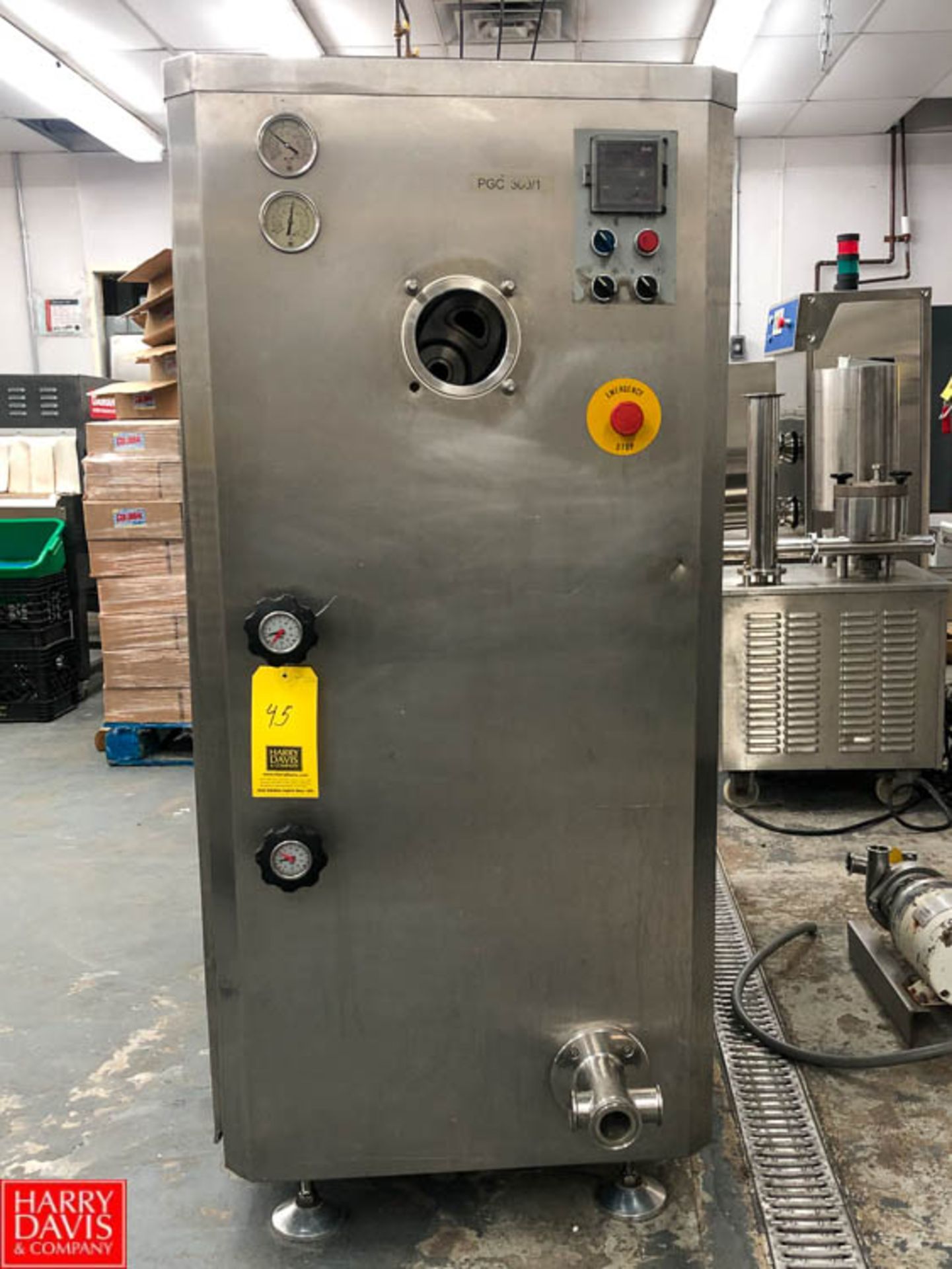 Matto 300 Liter Per Hour Continuous Ice Cream Freezer Model 27 Location: Long Island City, New