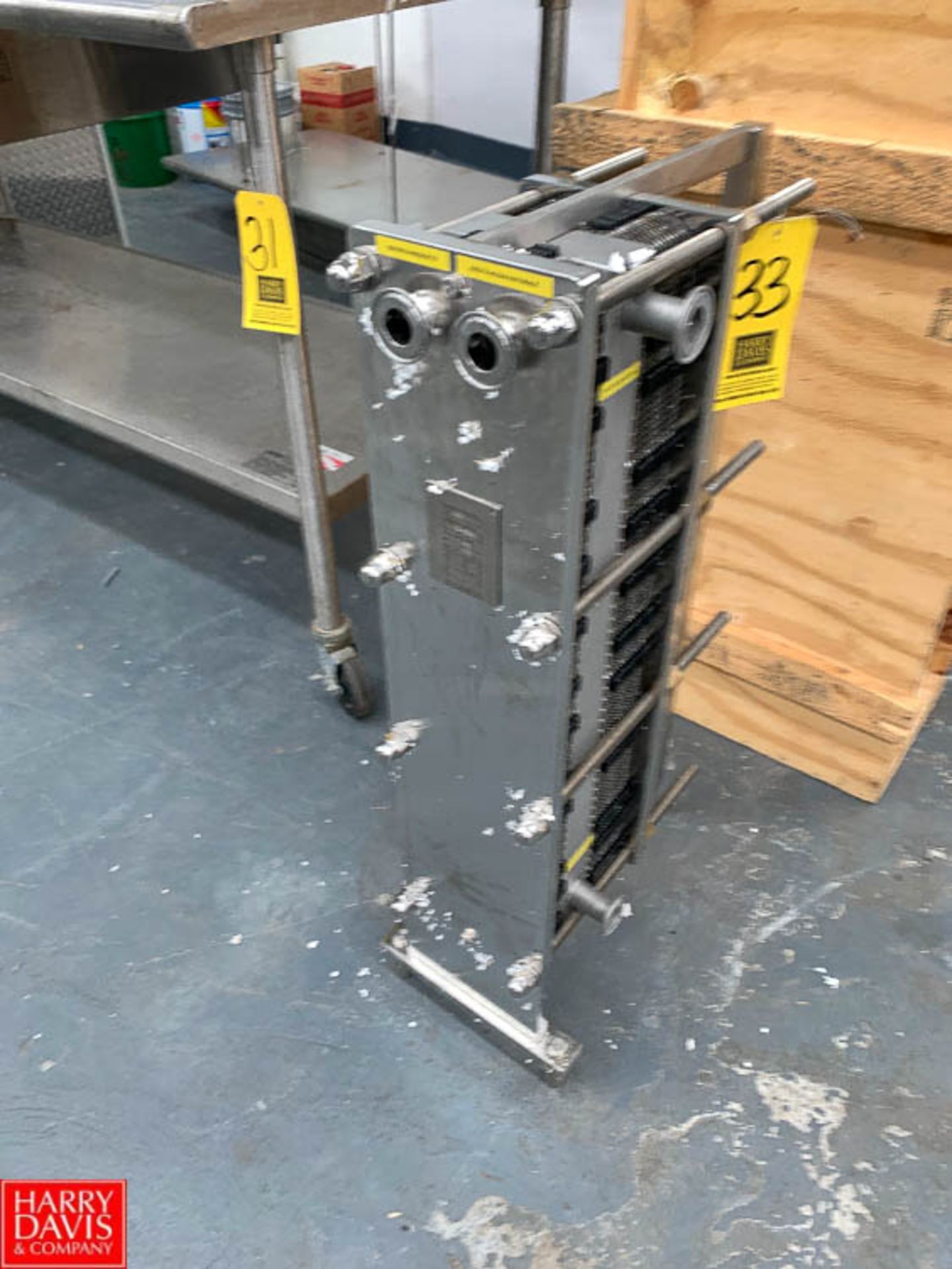 NEW APV ParaFlow S/S Plate Heat Exchanger, Model 600, S/N *A-0362 Location: Long Island City, New