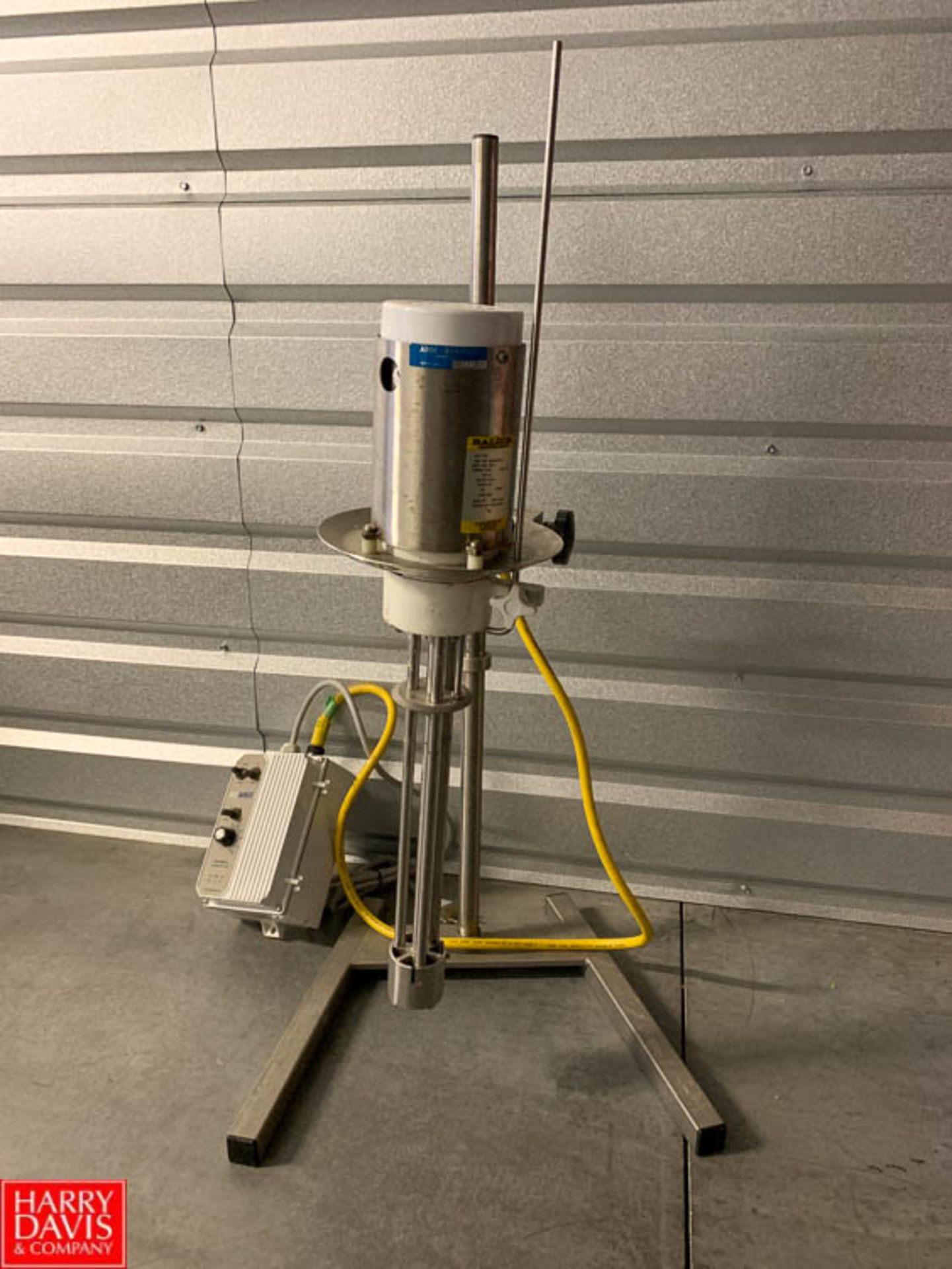 Arde-Barinco High Shear Lab Mixer **Item Located in Denver, Colorado Rigging Fee: $50