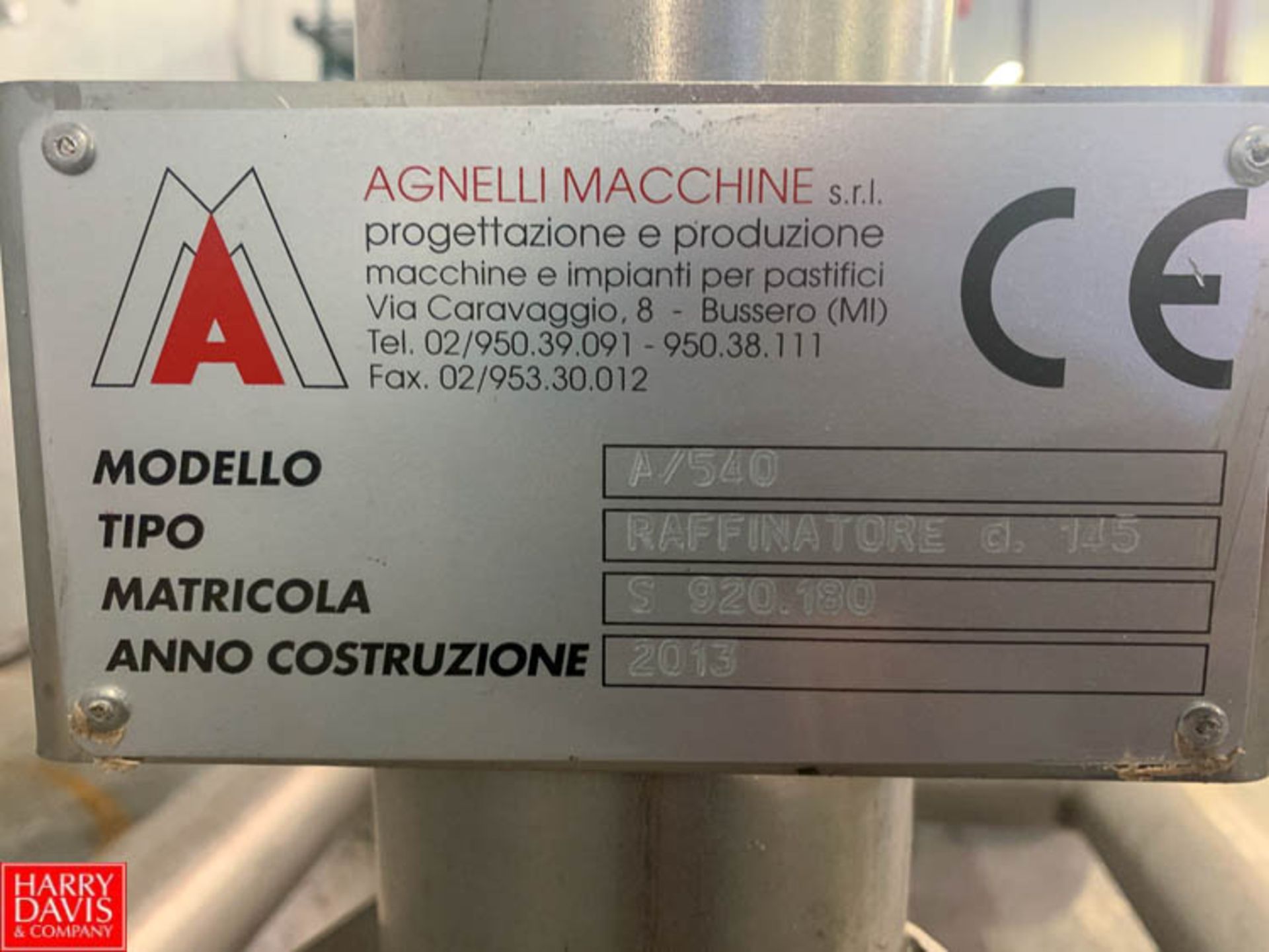 2013 Agnelli Single Stand Alone Calibrator Model A540 : SN S920.180 Rigging Fee: $100 - Image 2 of 2