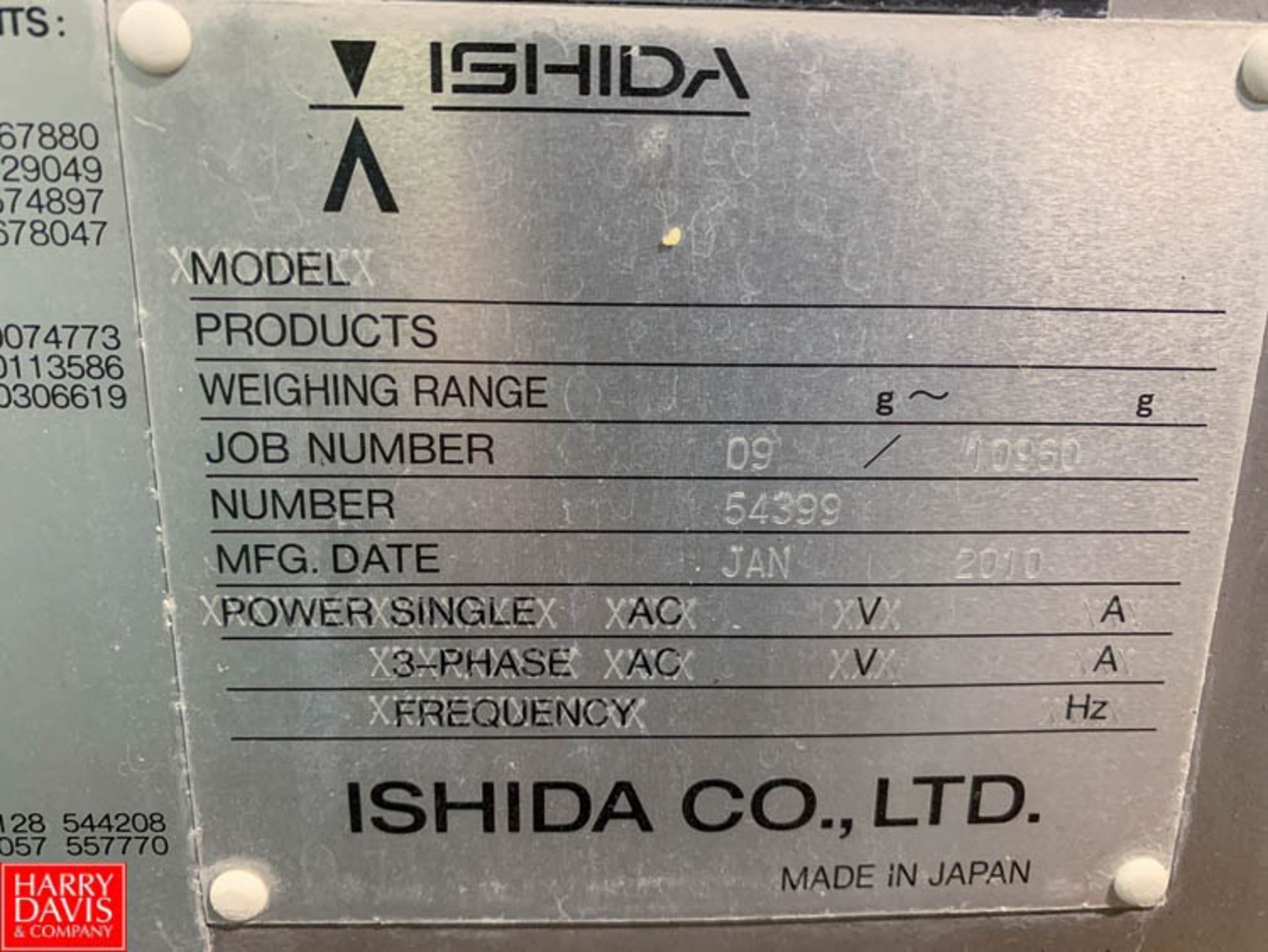Heat &Control Ishida 16 Head Scale Filler Model CCW Rigging Fee: $400 - Image 4 of 4