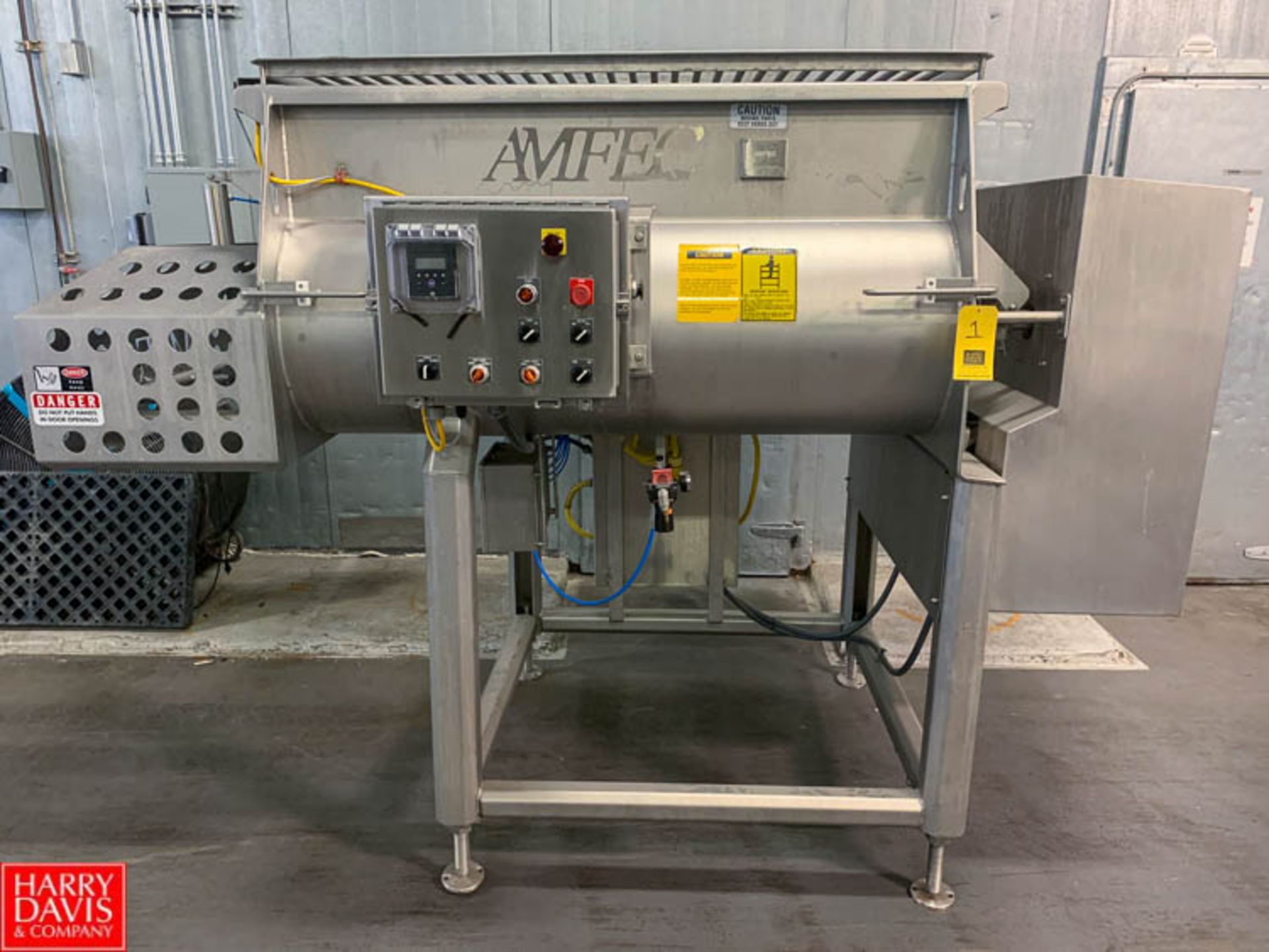 Amfec S/S Mixer / Blender Model 510 : SN 105976 Rigging Fee: $100