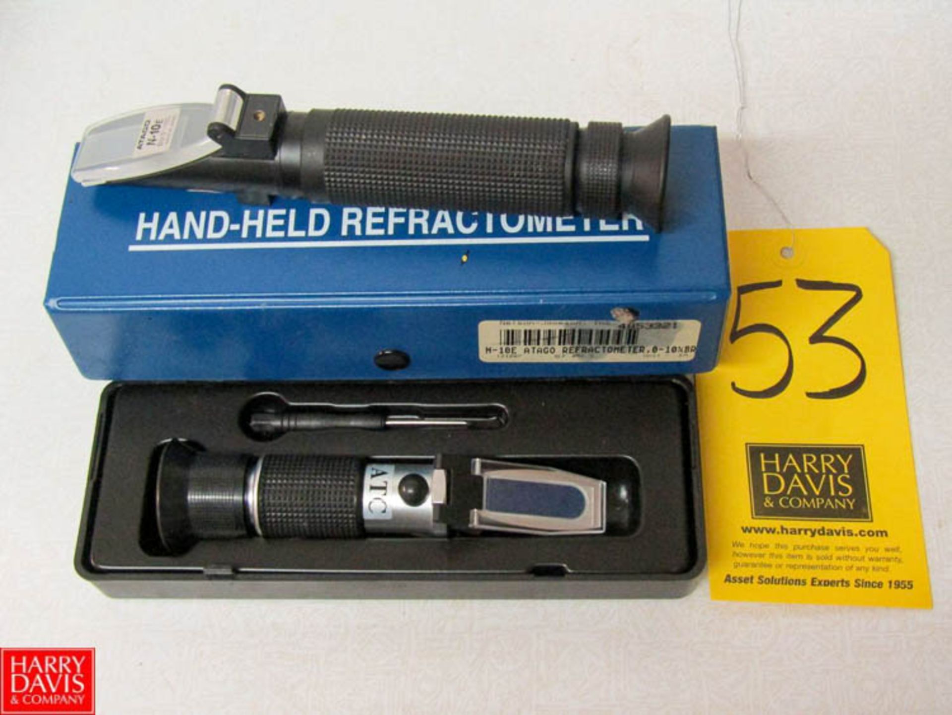 Atago Hand Refractometers Rigging Fee: $ 20