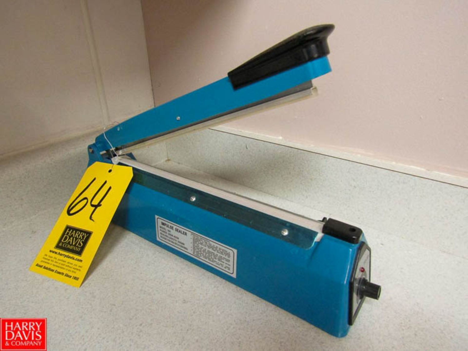 Impulse 300mm Poly Bag Sealer Model PFS-300 Rigging Fee: $ 15