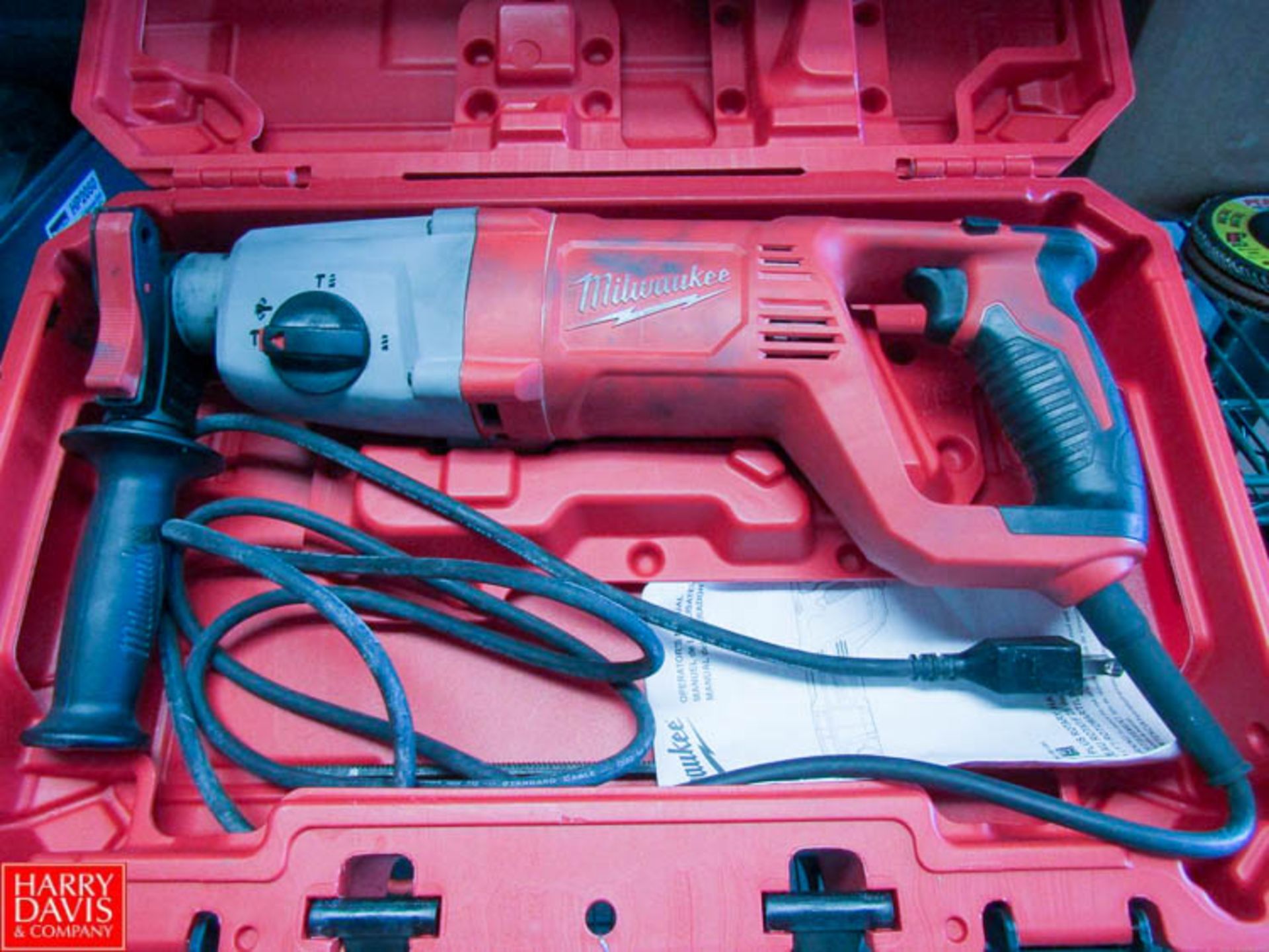 Milwaukee SDS Plus Rotary Hammer Drill Model 52620-21 Rigging Fee: $ 10 - Image 2 of 2