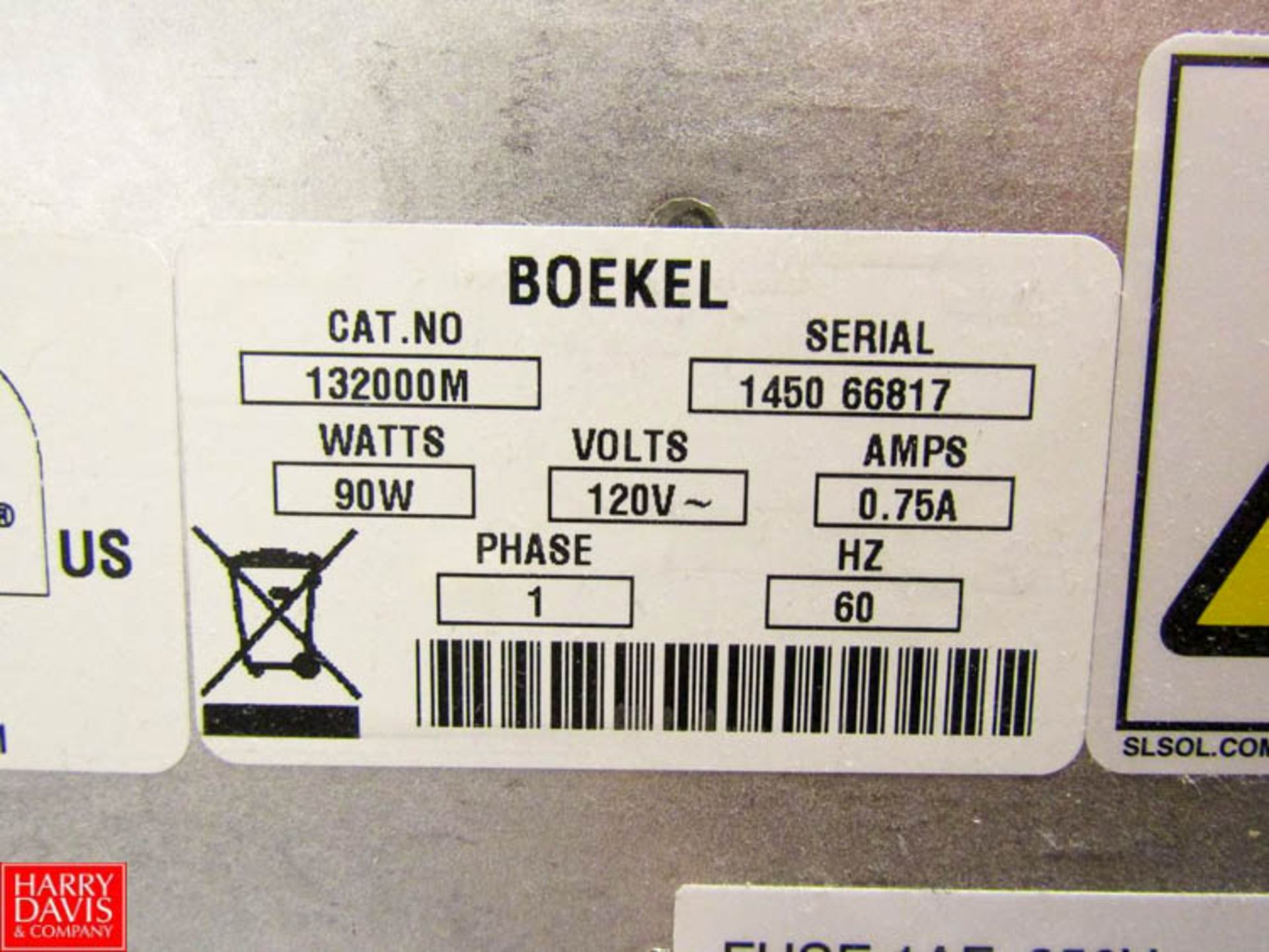 Boekel Scientific Analog Benchtop Incubator Model 132000M Rigging Fee: $ 50 - Image 3 of 3