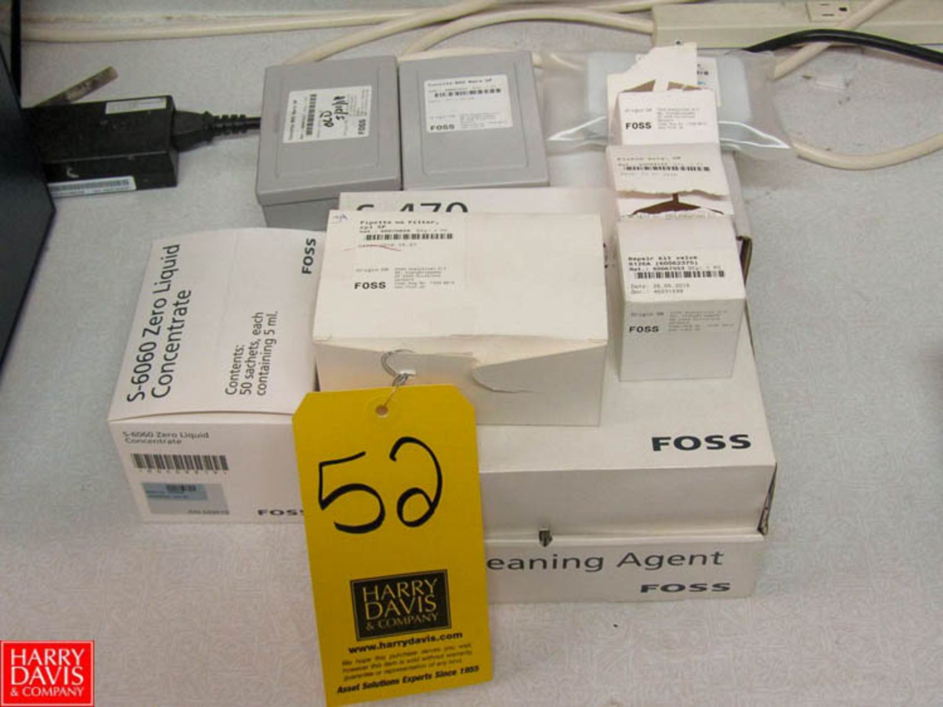 Foss Spare Parts & Consumables Including: (1) Non-Filter Pipette 60070859 (1) SP Piston Assembly