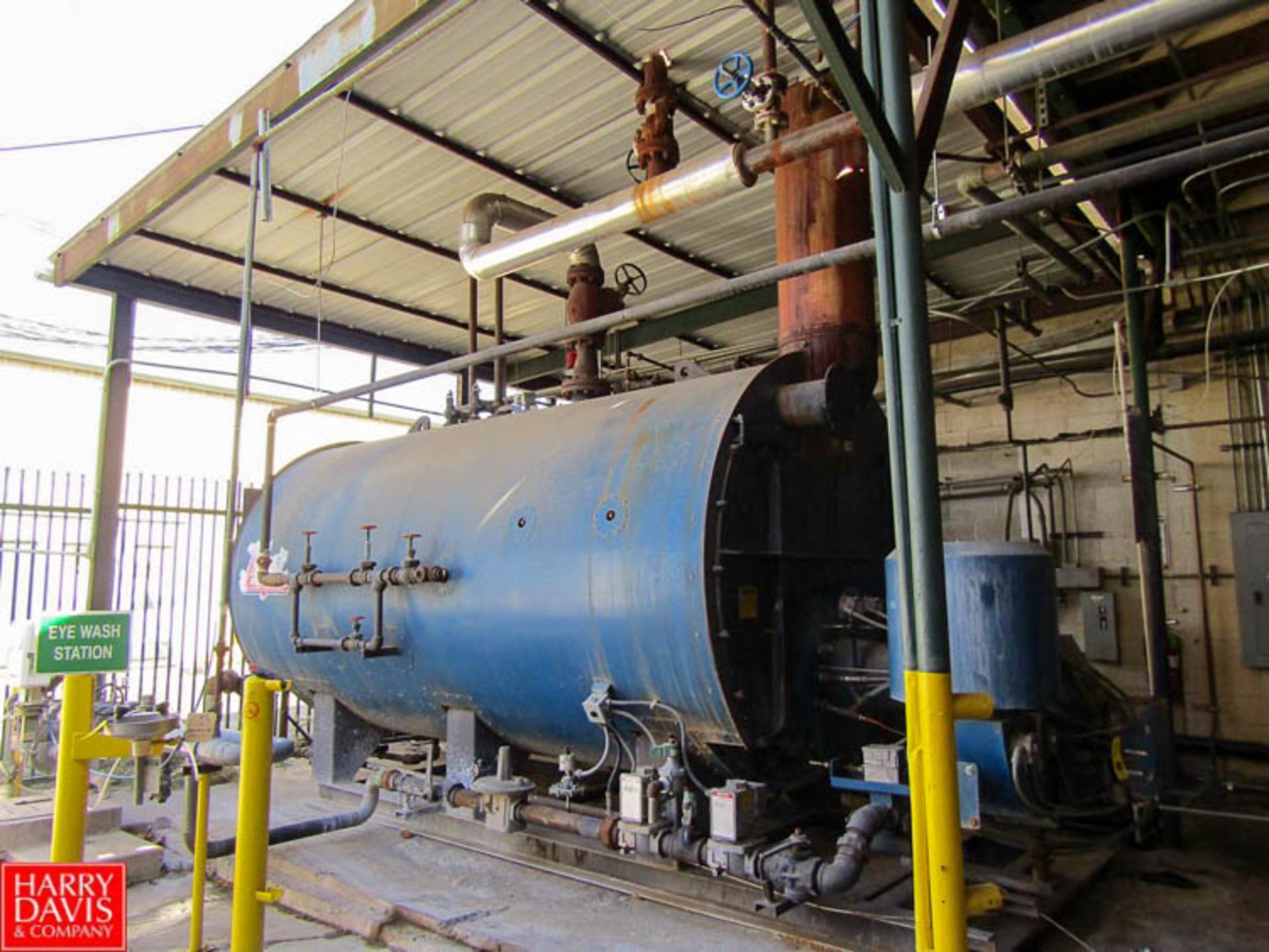 2007 Hurst 300 HP Natural Gas Fired Boiler Model 600271 1500 Sq. Ft. Heating Surface 10 350 Steam