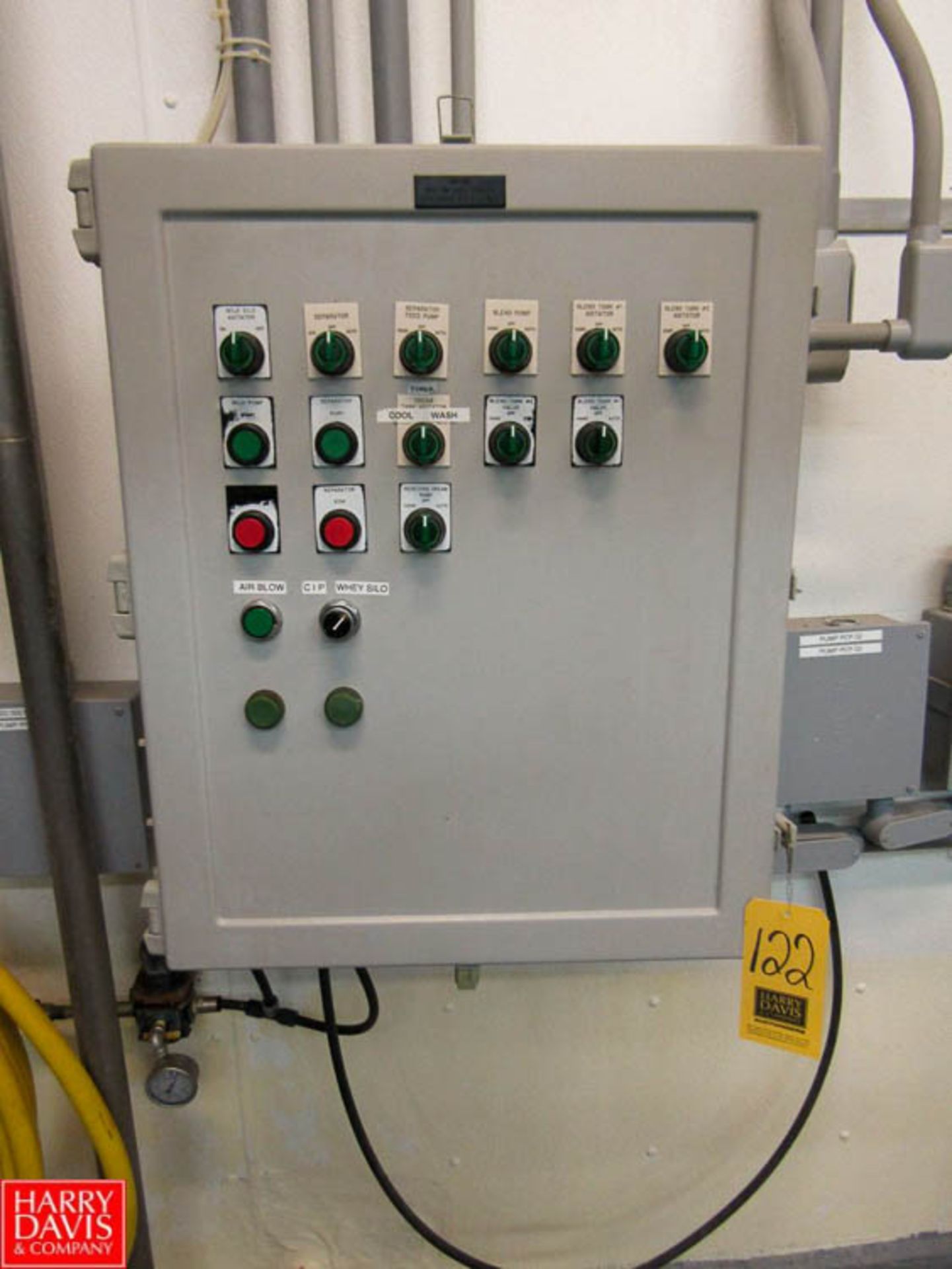 Silo Room Control Panel with Timing Pump Rigging Fee: $ 75