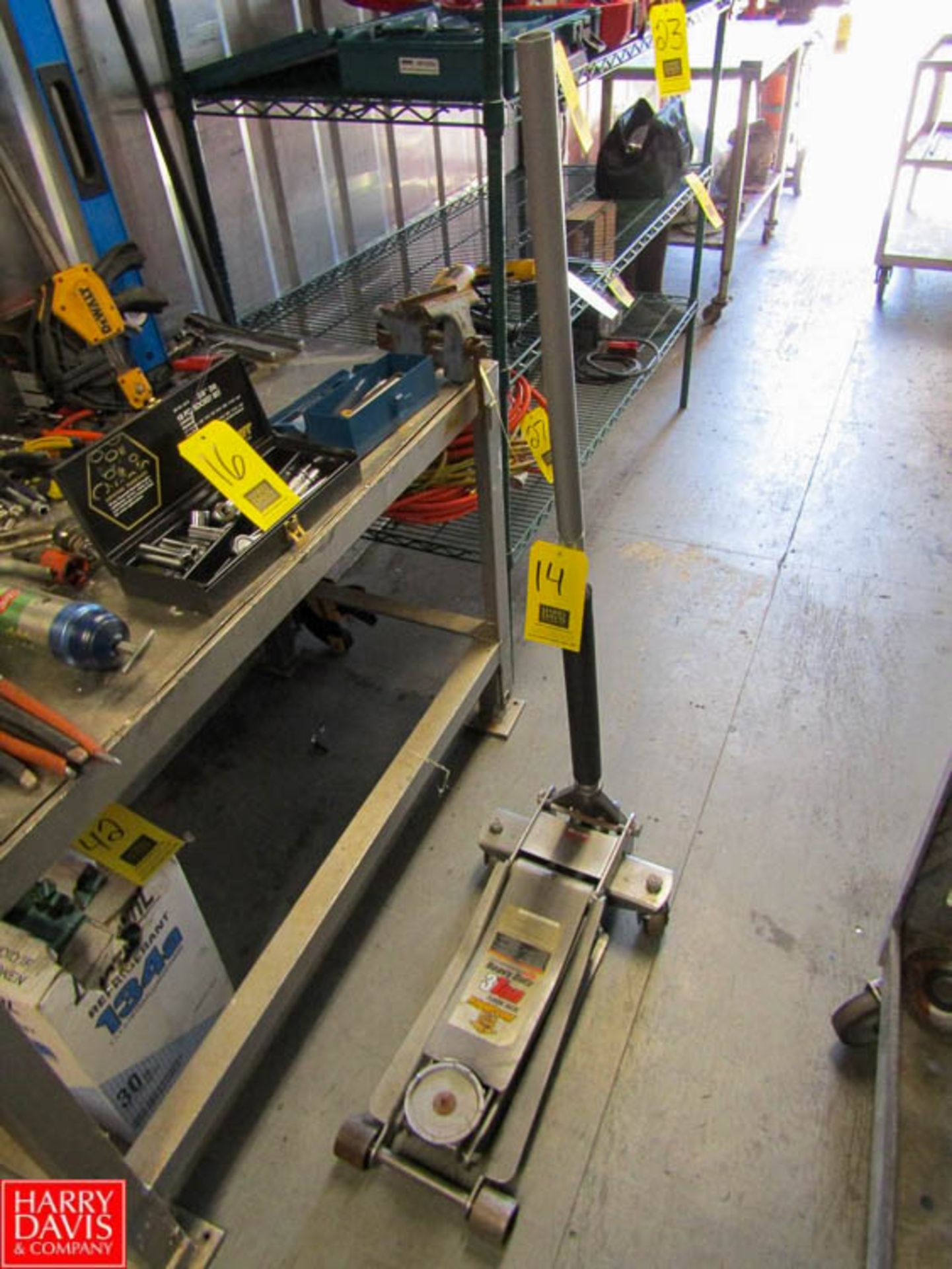 Pittsburgh 3-Ton Floor Jack Rigging Fee: $ 25