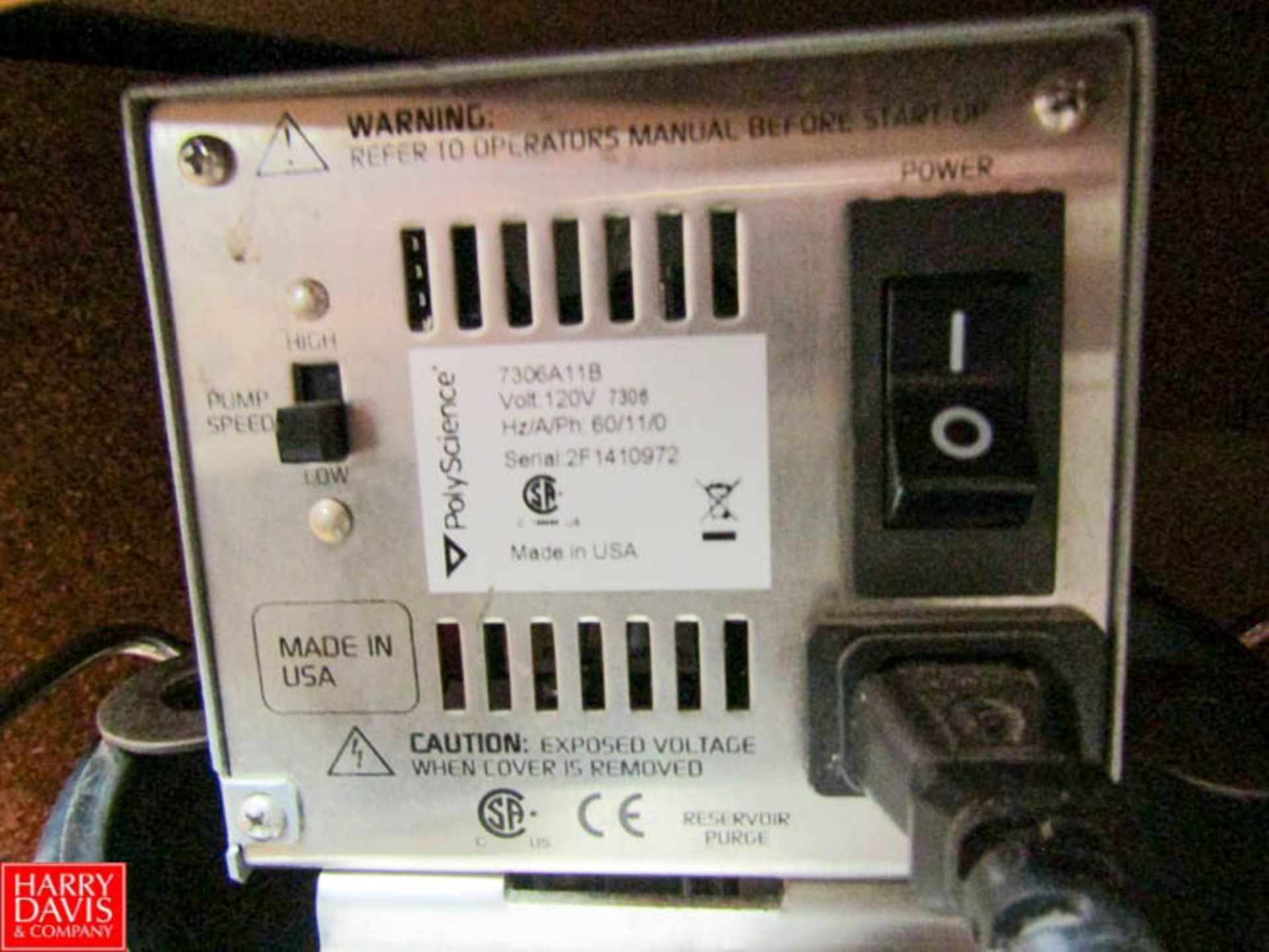 Poly Sciences Temperature Controller Model 73063A11B Rigging Fee: $ 20 - Image 5 of 5