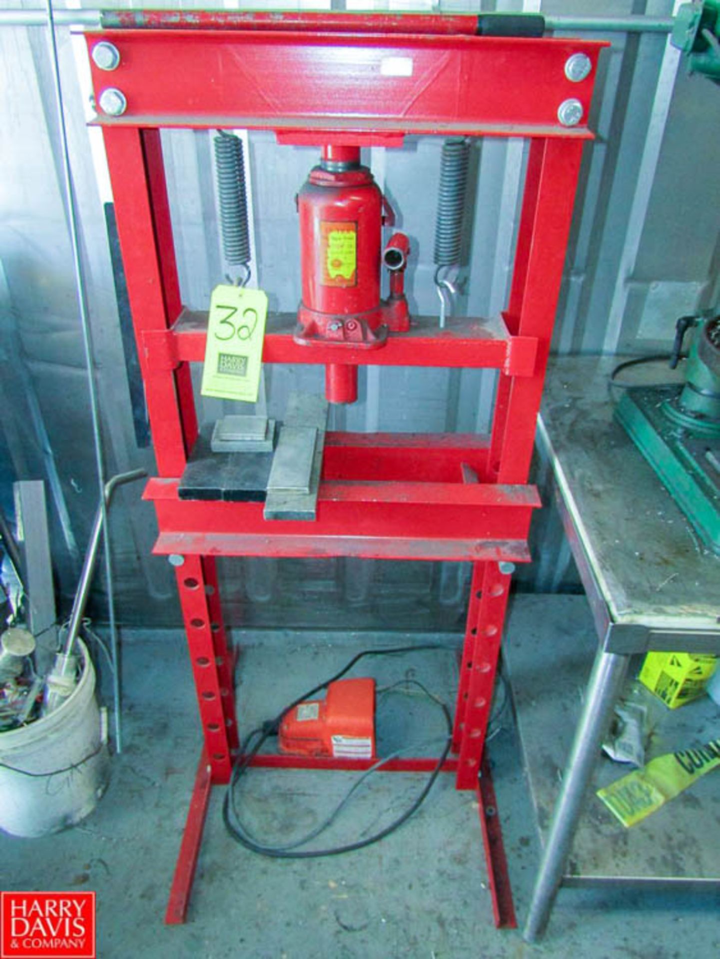 Rayco Industrial 20-Ton H-Frame Shop Press Rigging Fee: $ 75