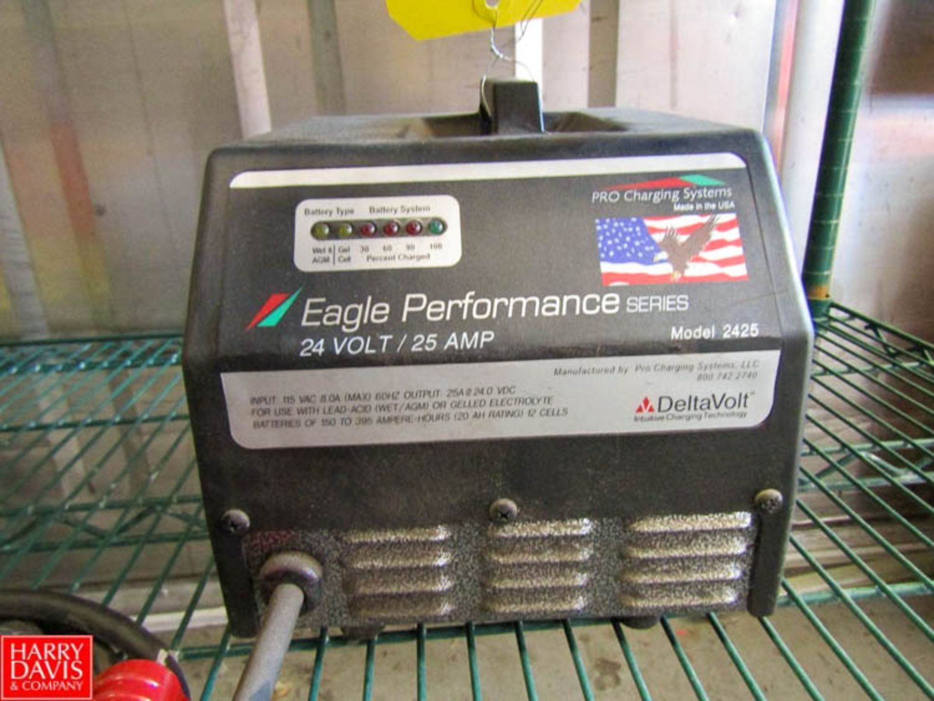 DeltaVolt 24 Volt Battery Charger Model 2425 Rigging Fee: $ 15 - Image 2 of 2