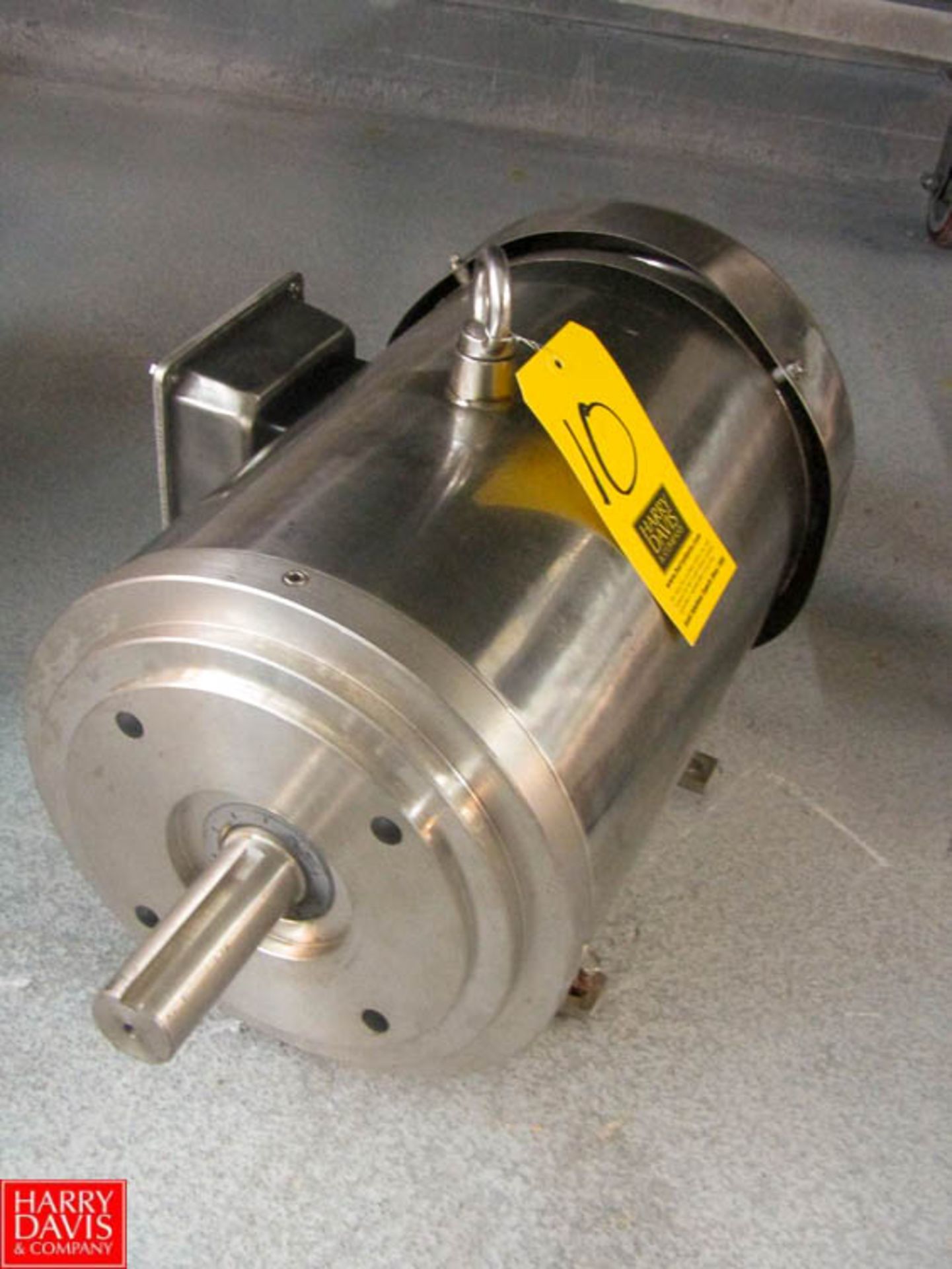 NEW North American Electric S/S Clad 15 HP Motor 3 540 RPM Model SS254TC15M-2 Rigging Fee: $ 30