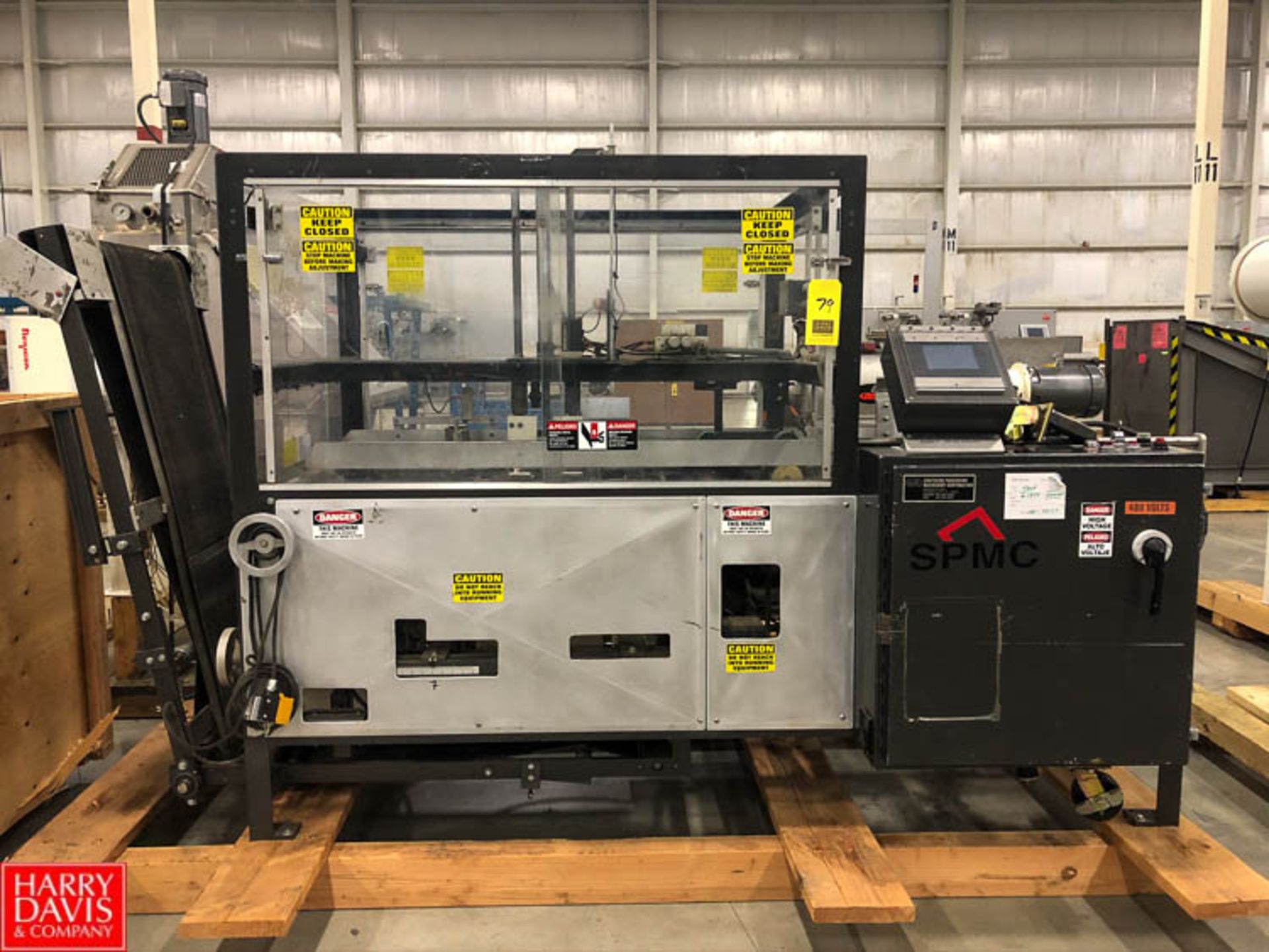 SPMC Case Sealer, Model TE-700 Rigging Fee: $150