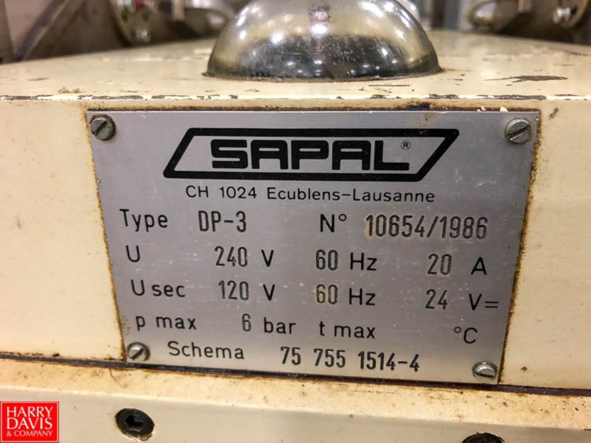 Sapal Chocolate Wrapping Line, Model DP-3, S/N 10654 Rigging Fee: $150 - Image 3 of 3