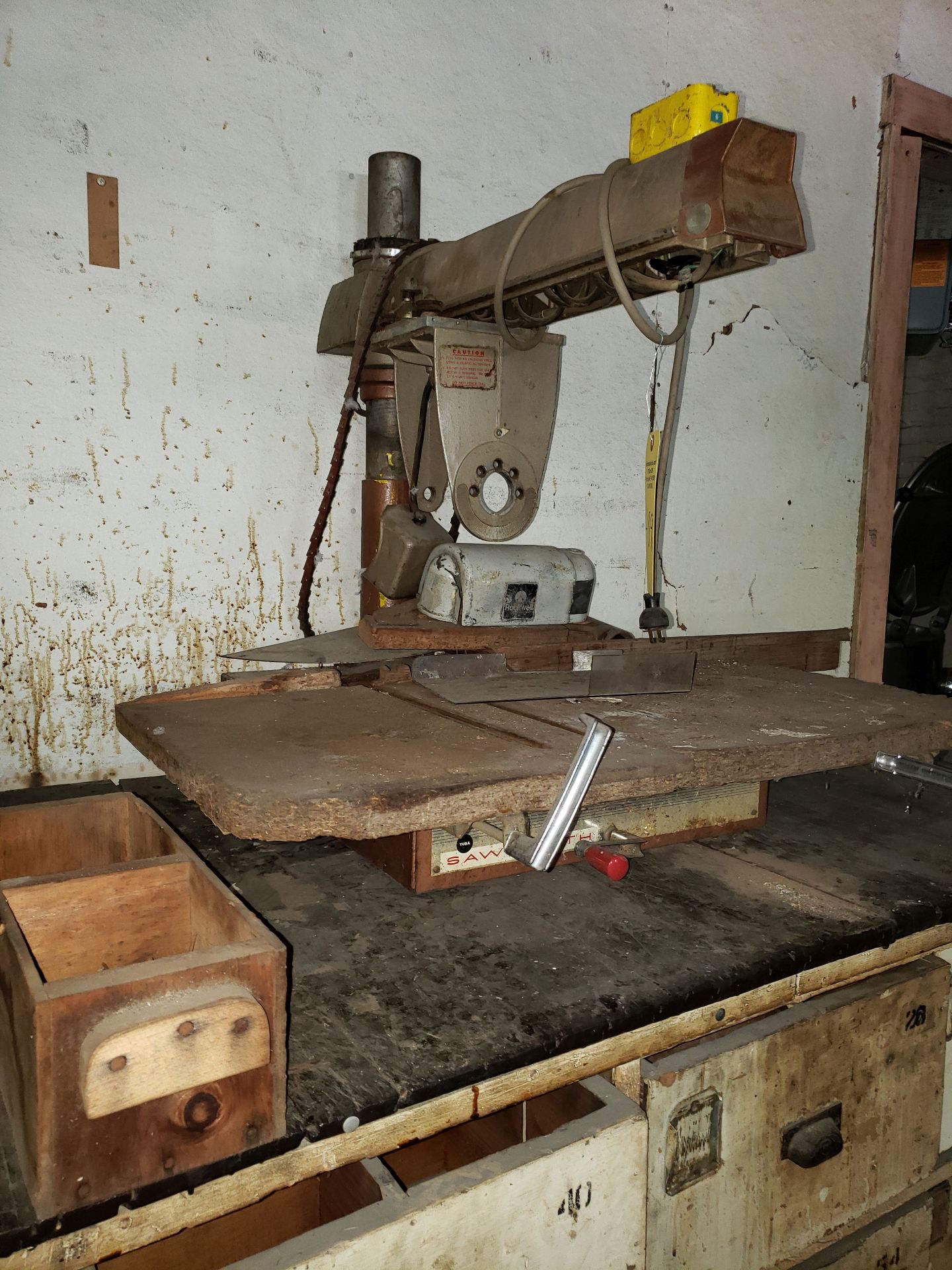 ROCKWELL SAW SMITH RADIAL ARM SAW