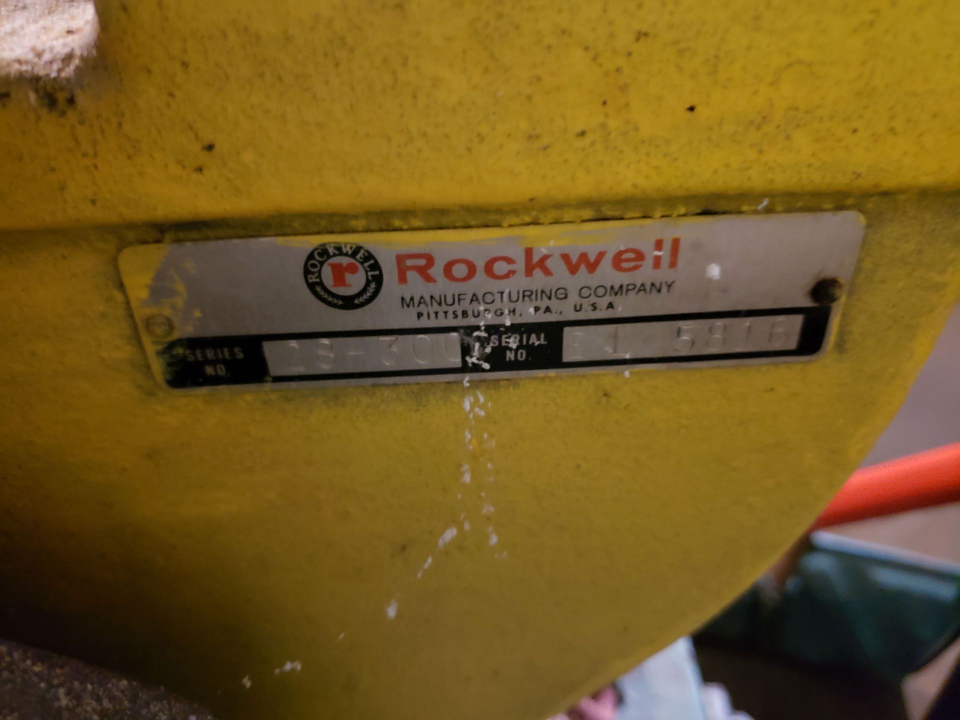 ROCKWELL DELTA VERT BAND SAW METAL OR WOOD - Image 2 of 2