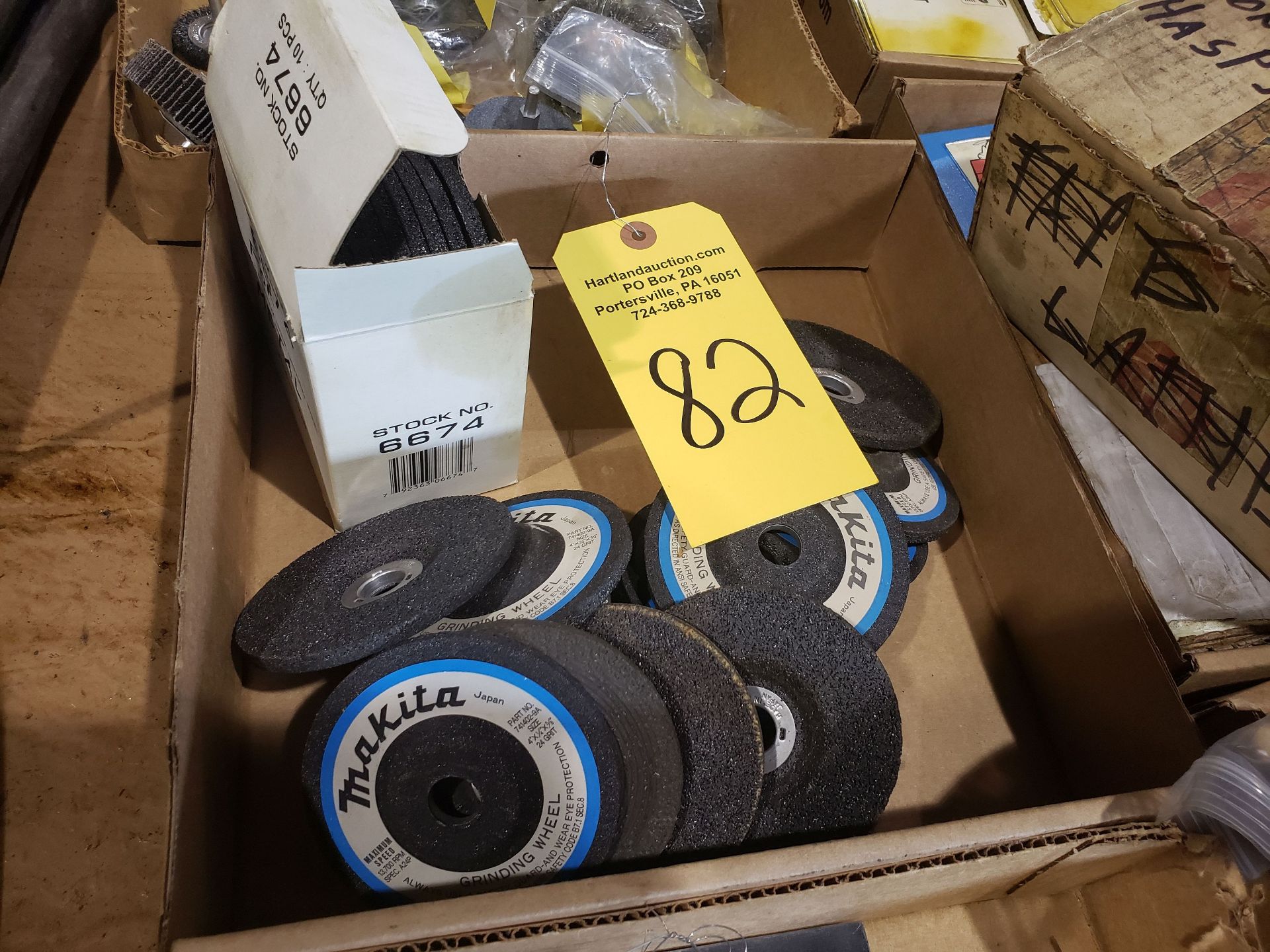 NEW MAKITA & OTHER GRINDING WHEELS 4" & 4.5"