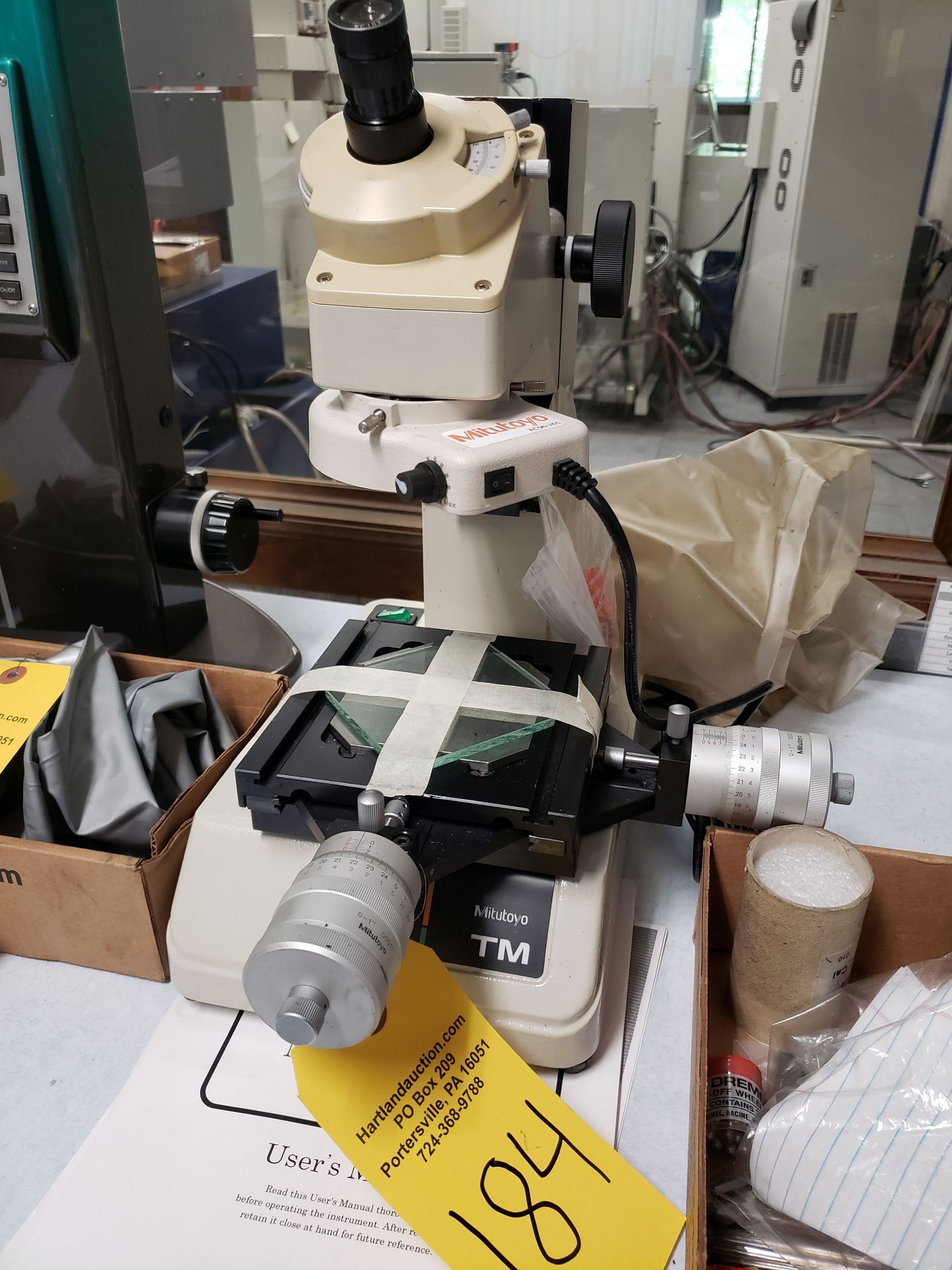 MITUTOYO TM-500 TOOLMAKERS MICROSCOPE