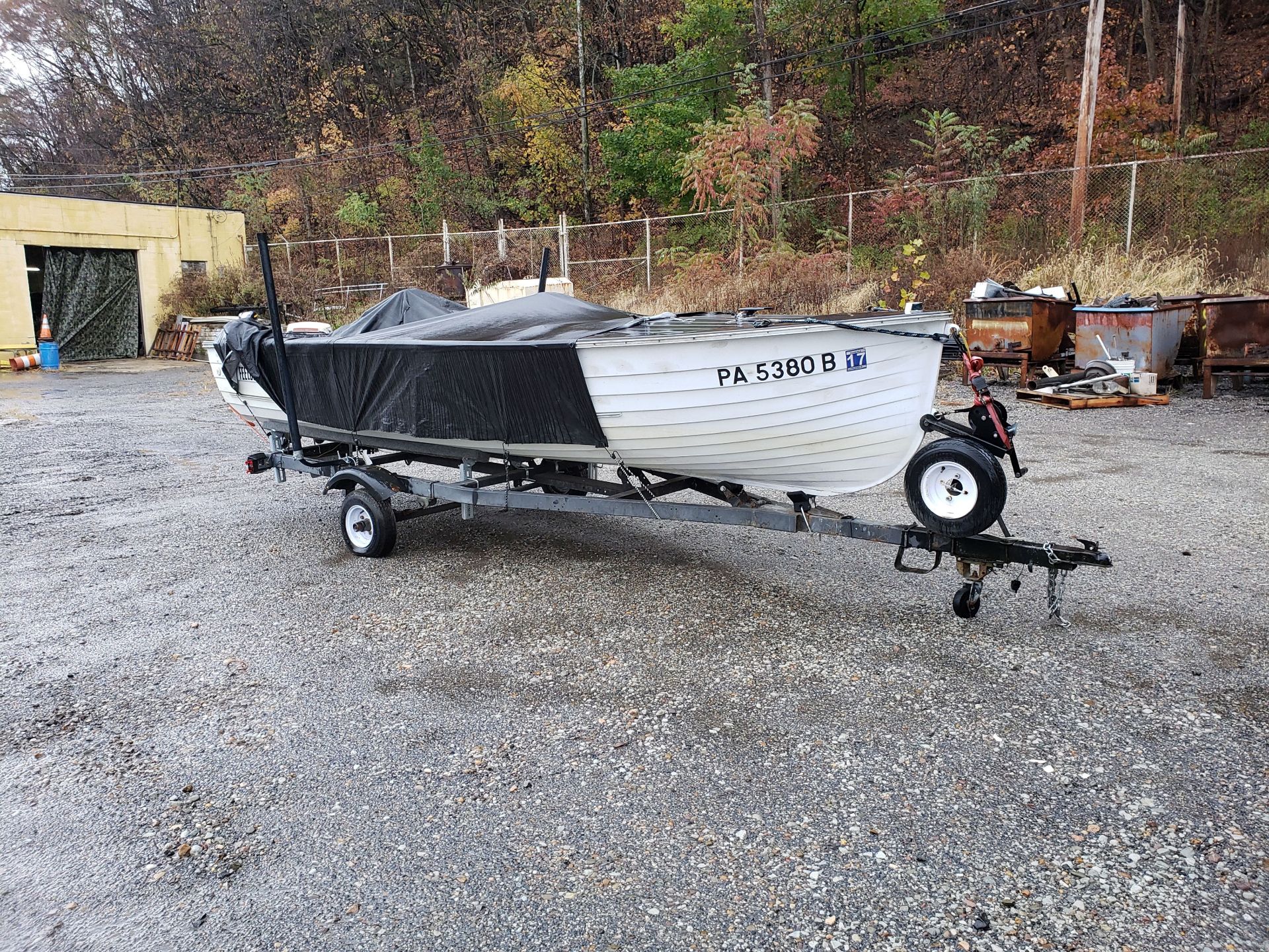 14' BOAT WITH TRAILER