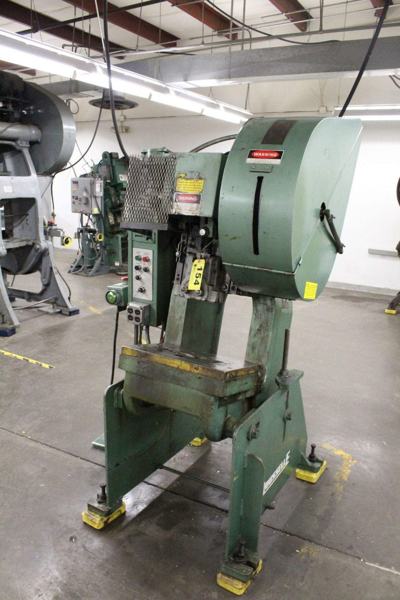 ROUSSELLE NO. 3 25 TON OBI PRESS S/N P-32259: AIR CLUTCH, 135 SPM, 10-3/4" SHUT HEIGHT, 2"