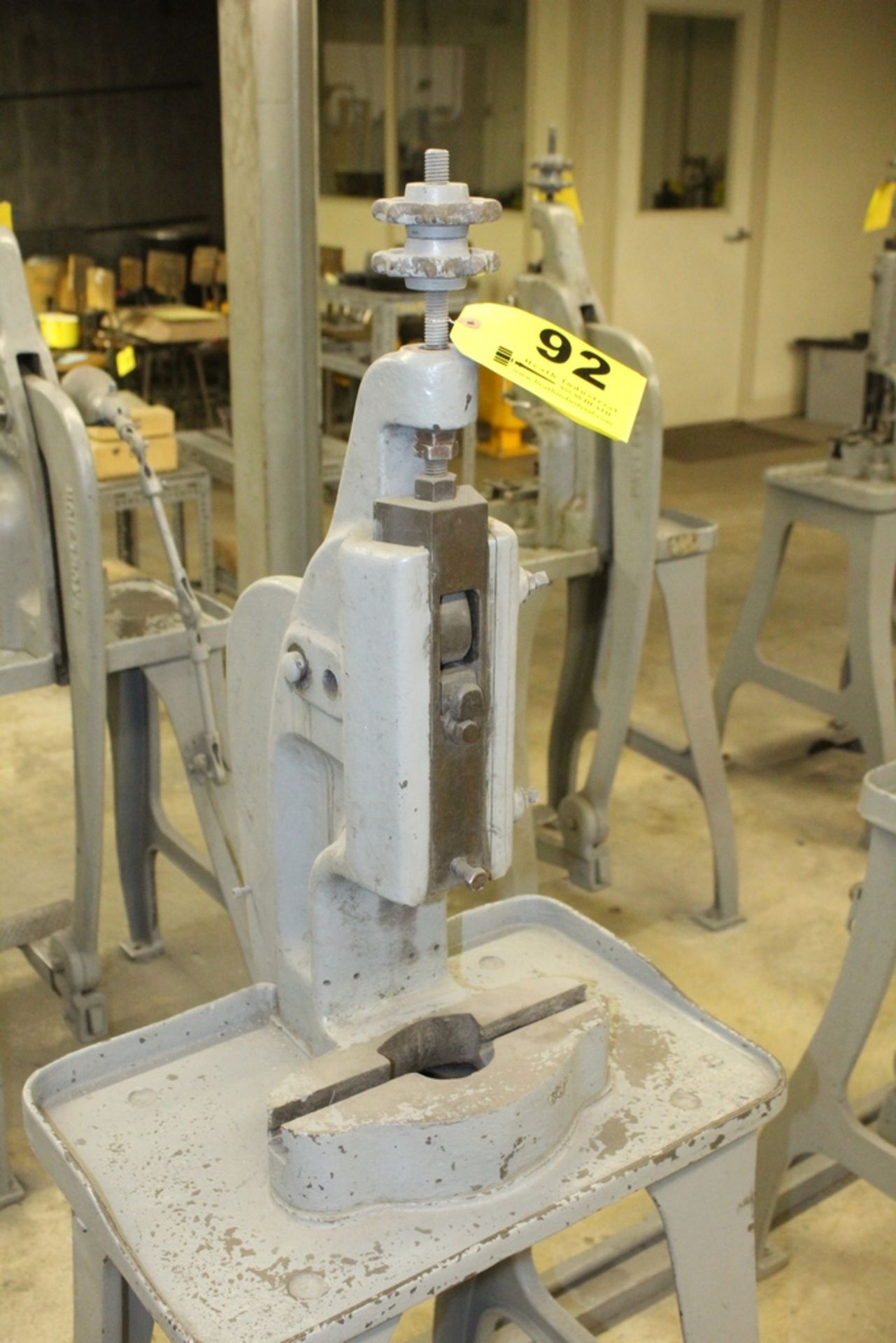 EXCELSIOR MODEL 10 KICK PRESS