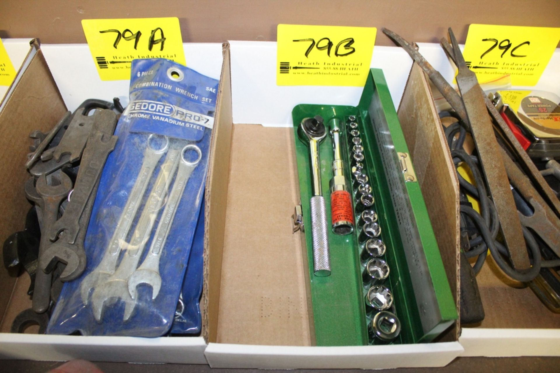 SOCKET SET, 1/4" & 3/8" DRIVE