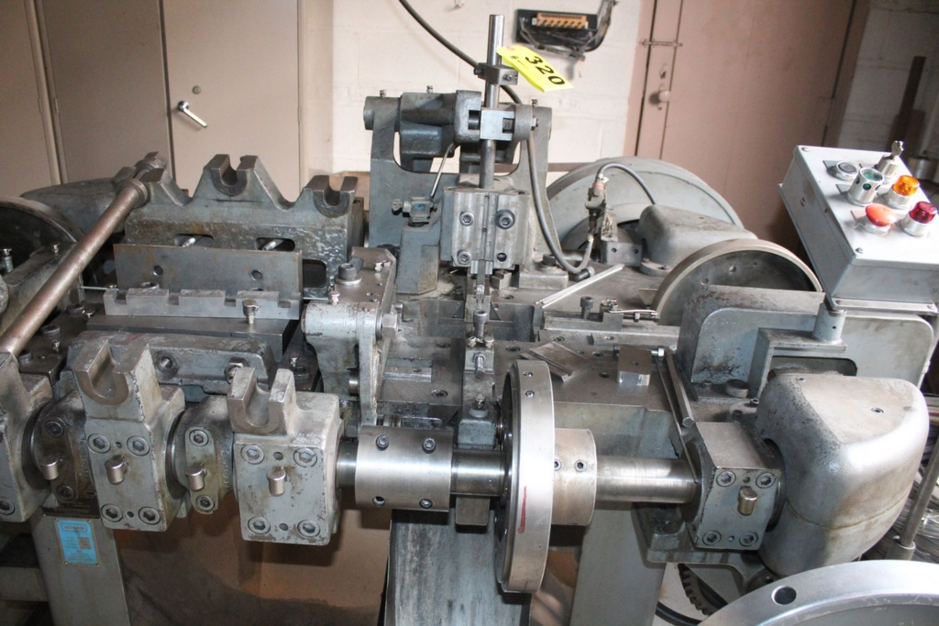 NILSON .187” NO. S-3F FOUR SLIDE FLAT STOCK & WIRE FORMING MACHINE, S/N 113775, 2” STRIP WIDTH, - Image 2 of 7