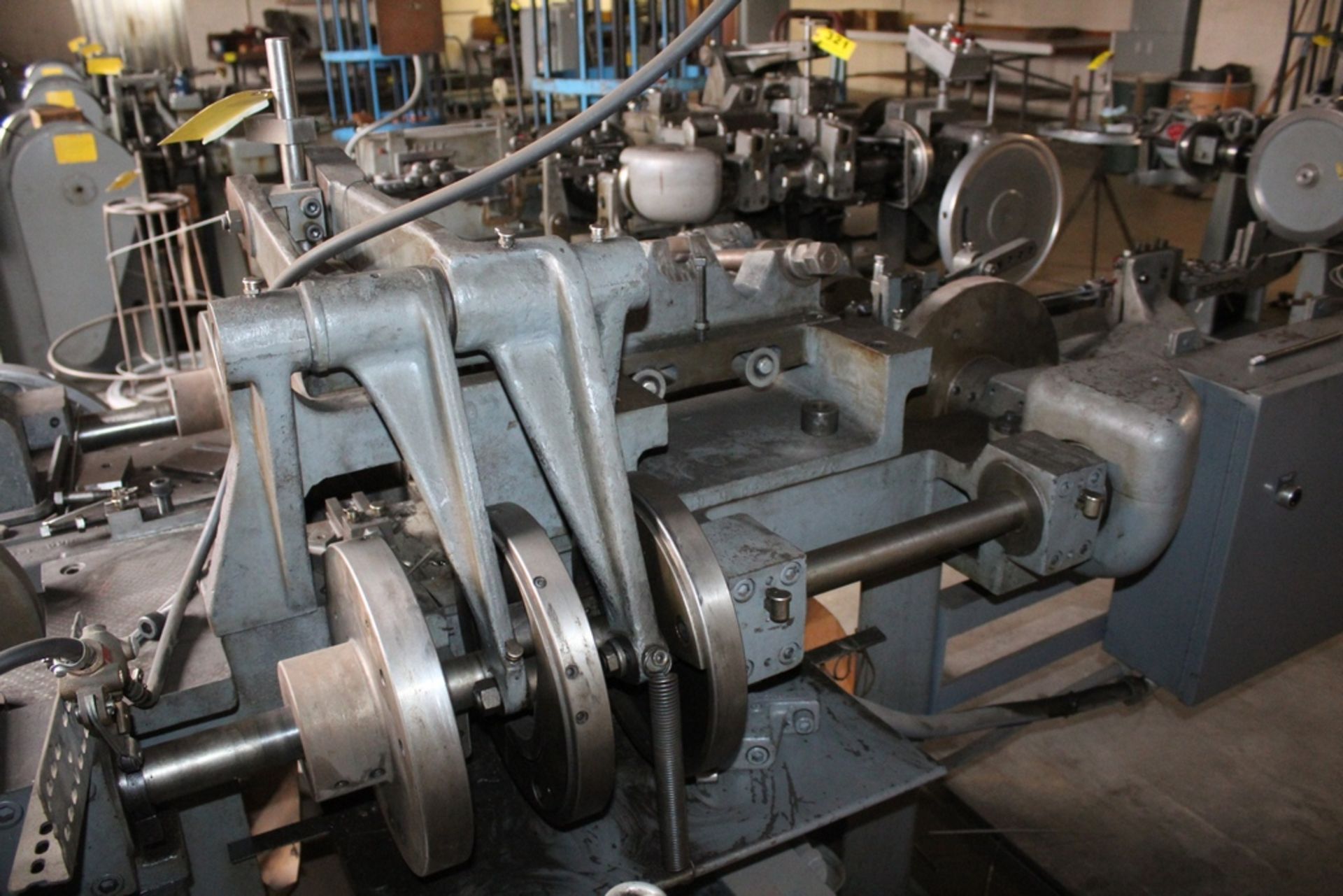 NILSON .187” NO. S-3F FOUR SLIDE FLAT STOCK & WIRE FORMING MACHINE, S/N 113775, 2” STRIP WIDTH, - Image 5 of 7