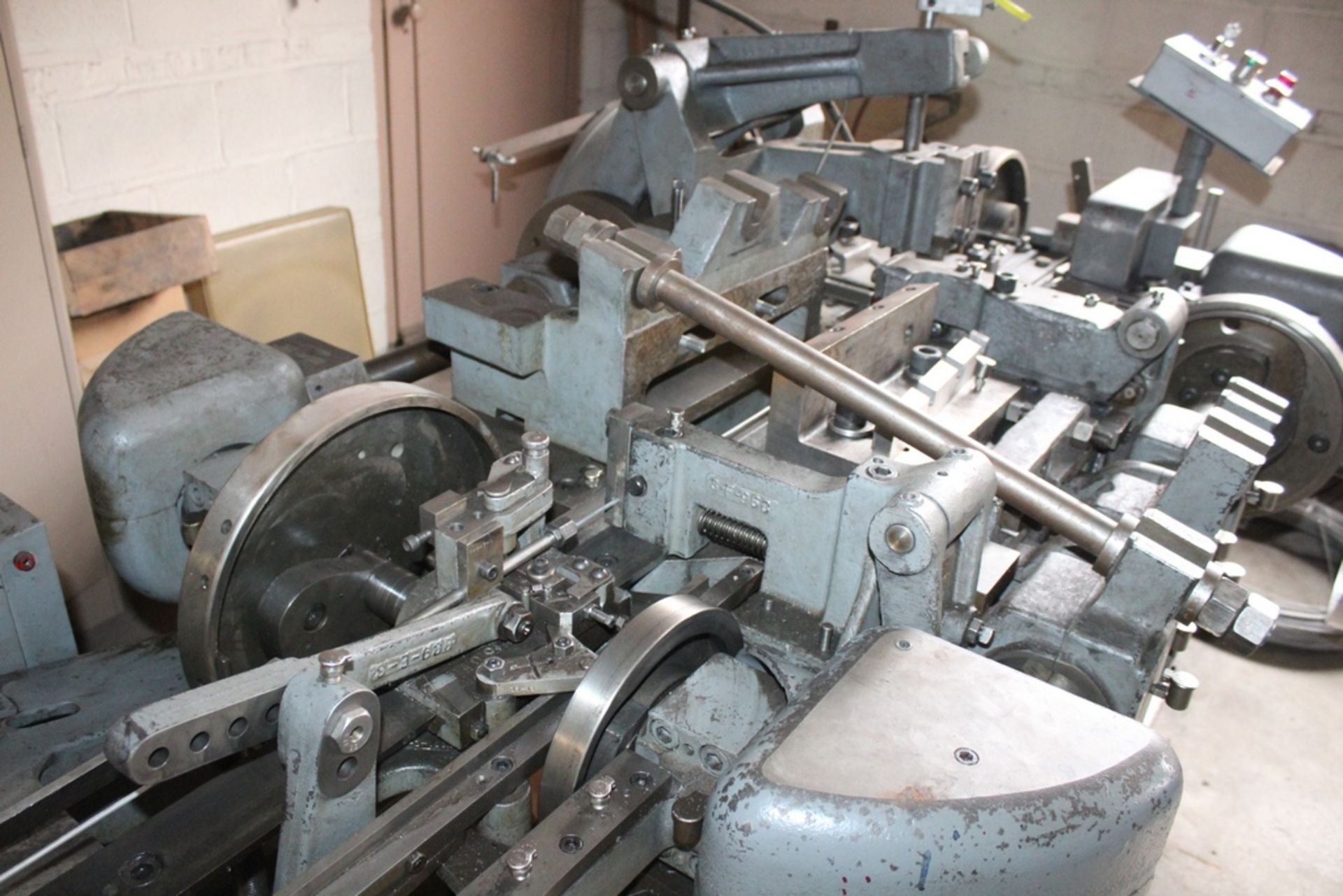 NILSON .187” NO. S-3F FOUR SLIDE FLAT STOCK & WIRE FORMING MACHINE, S/N 113775, 2” STRIP WIDTH, - Image 3 of 7